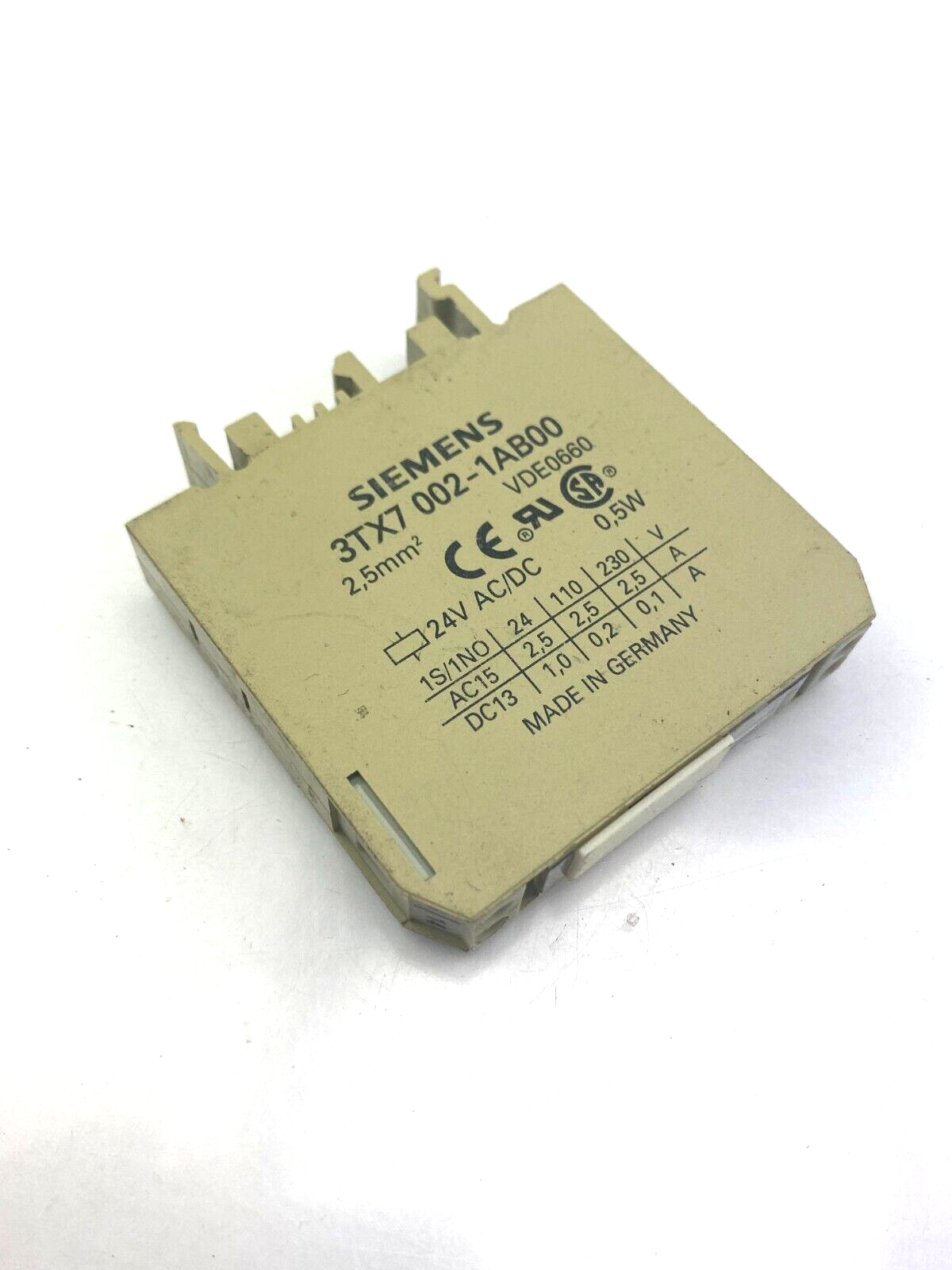 SIEMENS 3TX7 002-1AB00 2,5 mm
