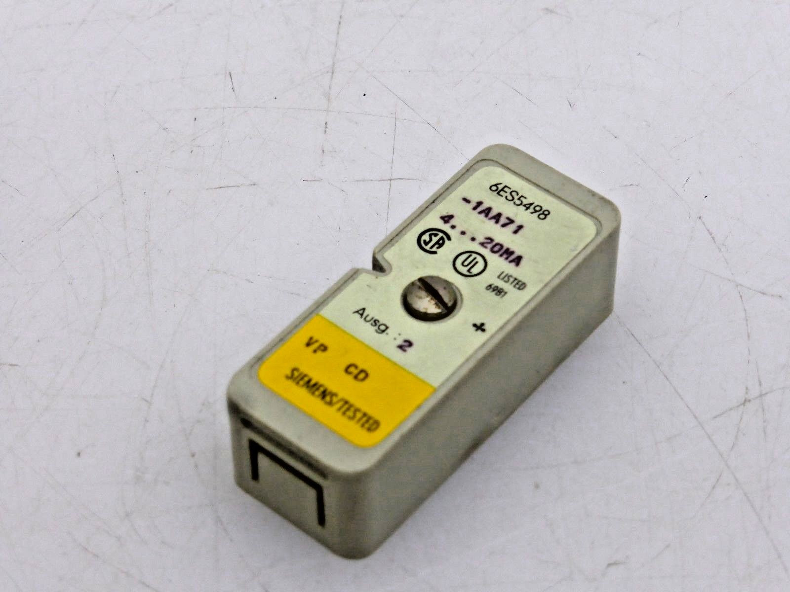 Siemens Messbereichsmodul 6ES5498-1AA71 4-20 mA