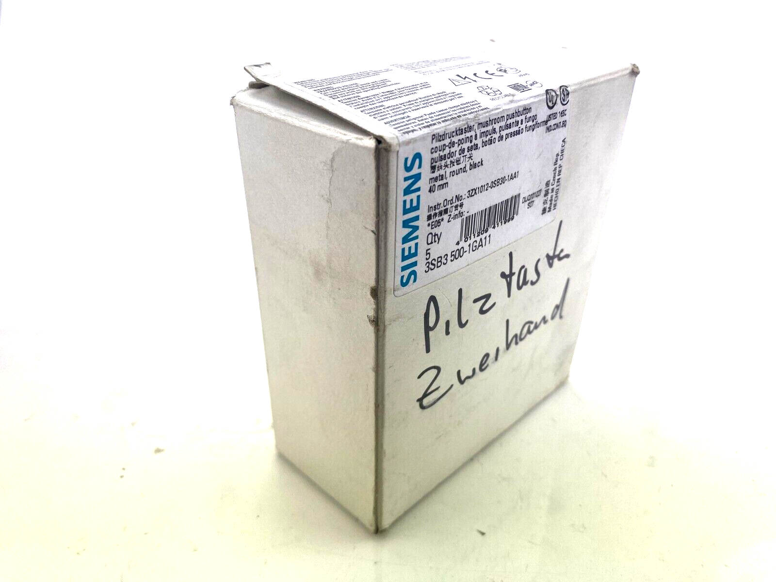 SIEMENS 3SB3500-1GA11