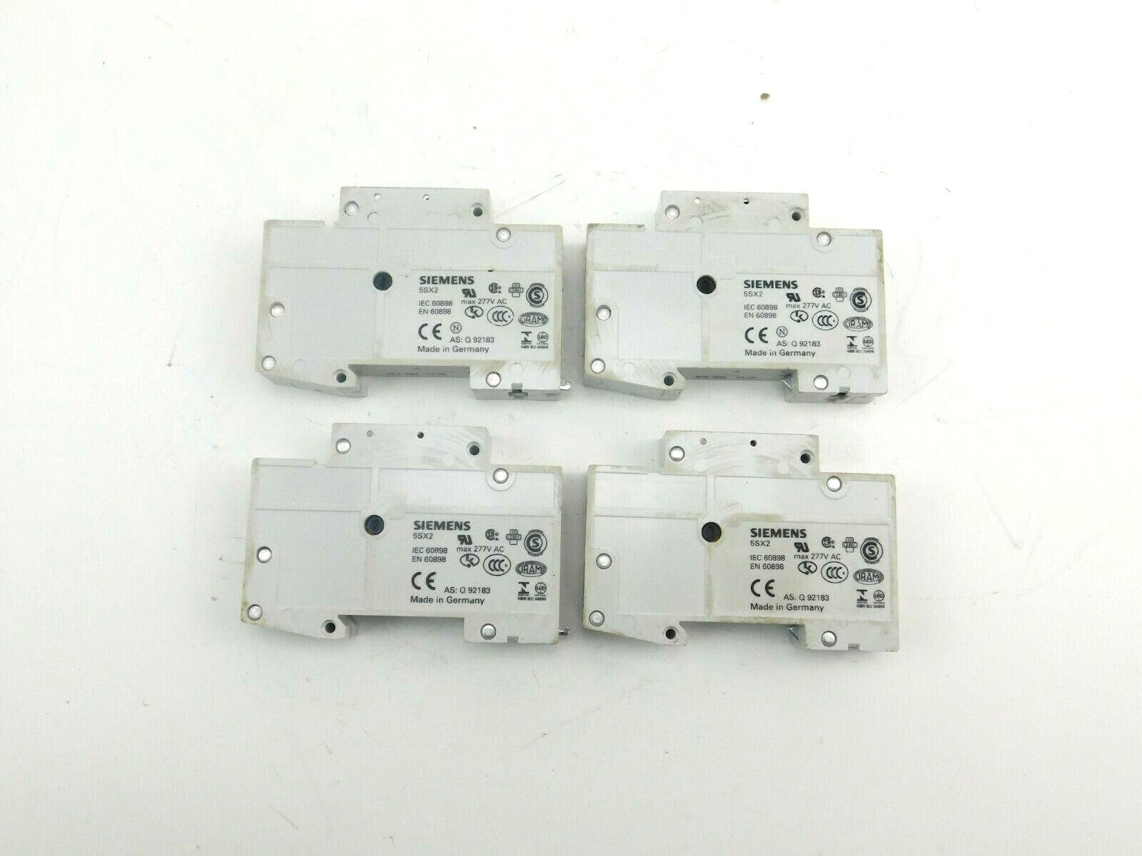 SIEMENS Leitungsschutzschalter 5SX21 C4 ~230/400V ** 4 Stück **