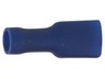 25 Stk. Flachsteckhülse vollisoliert blau 4,8 x 0,8 mm