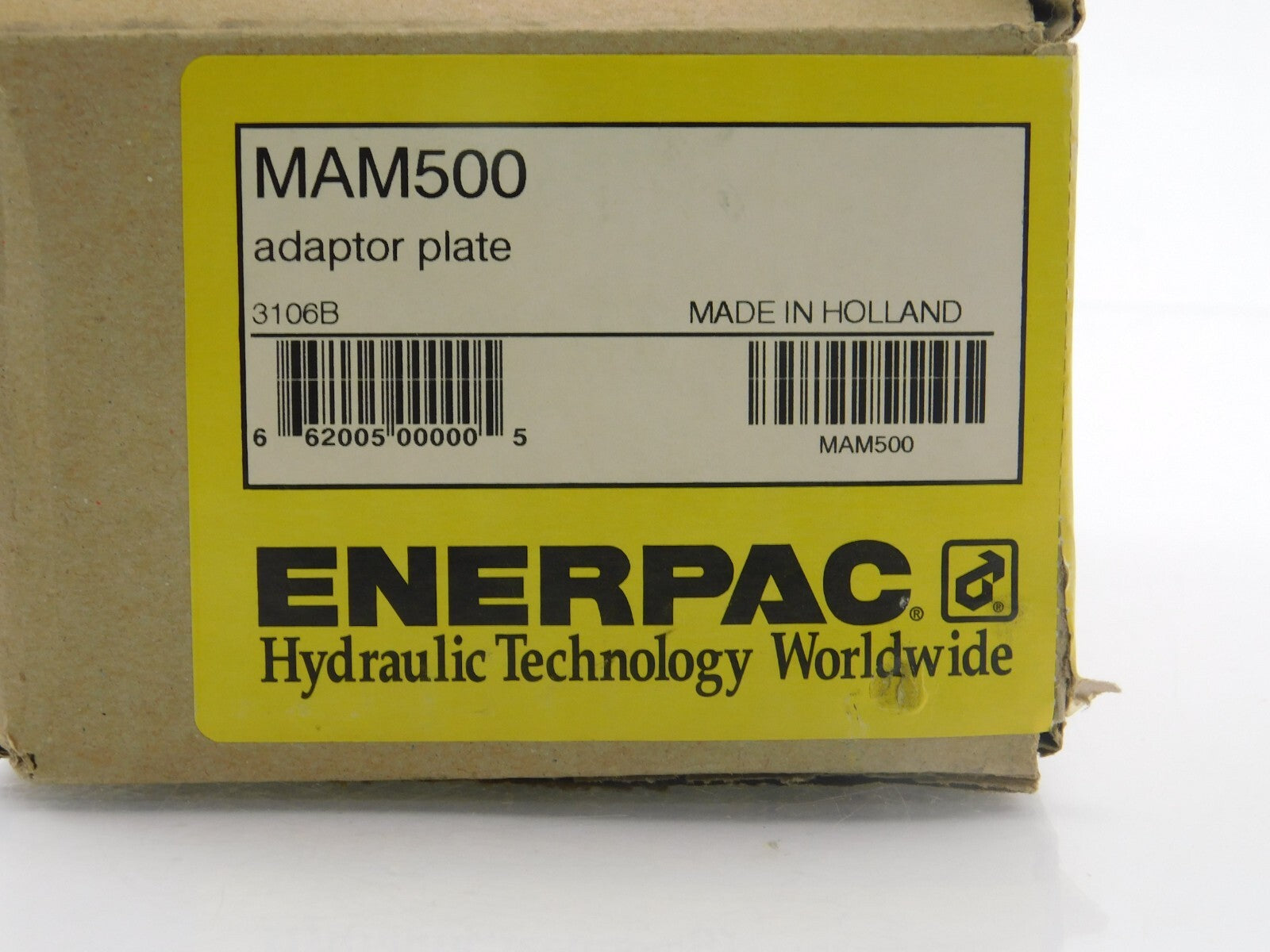 ENERPAC MAM 500 Hydraulic Technology 3106B