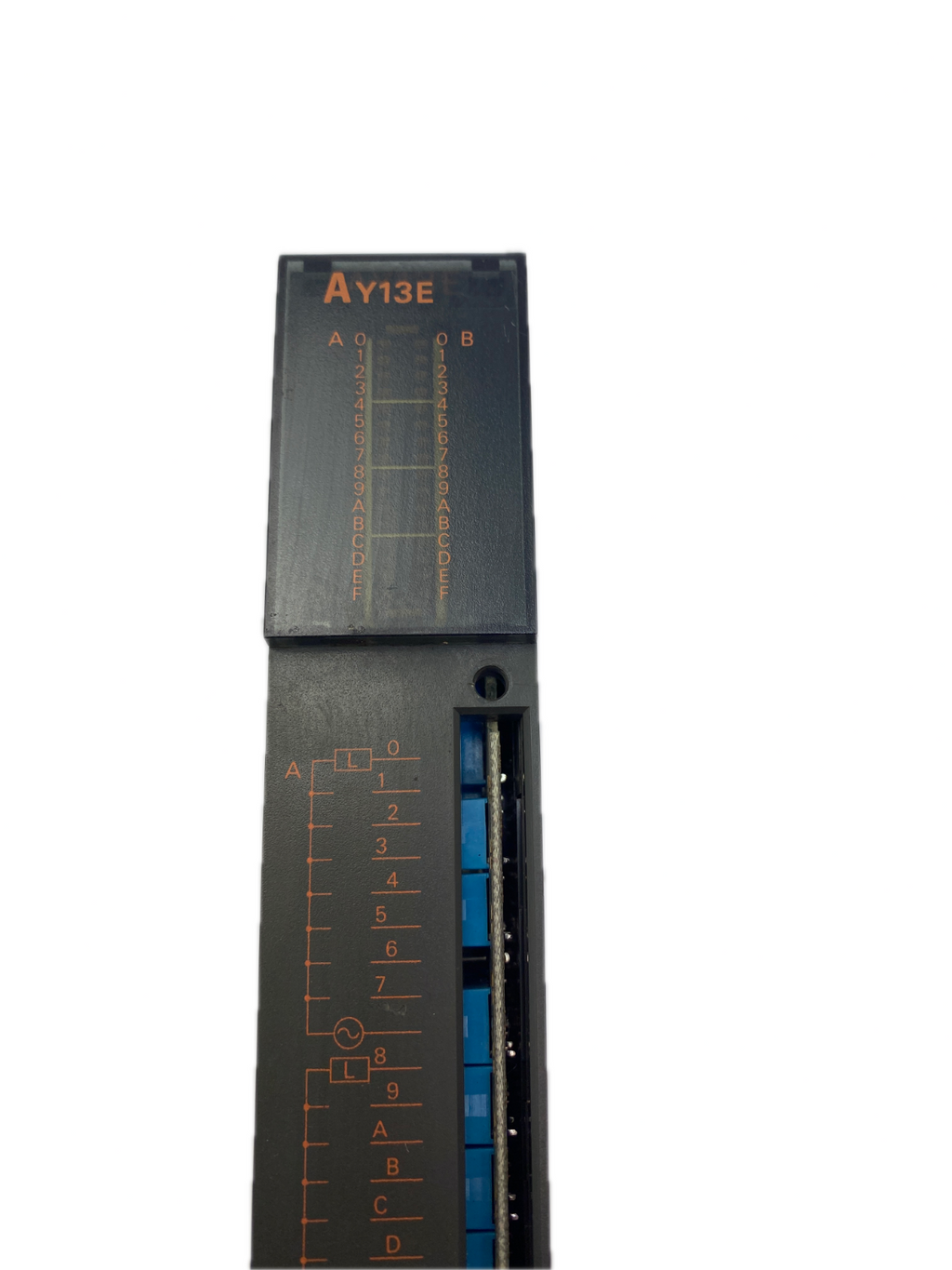 MELSEC PROGRAMMABLE CONTROLLER AY13E RELAY AC240V DC24V 2A 2A