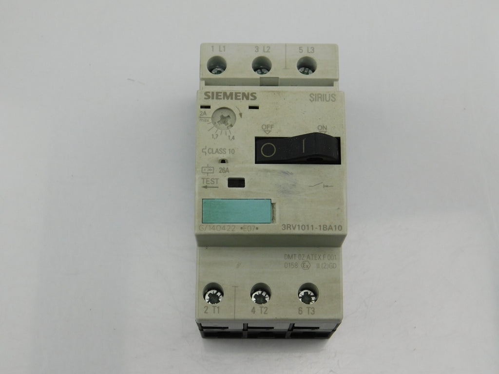 SIEMENS SIRIUS Motorabschalter 3RV1011-1BA10