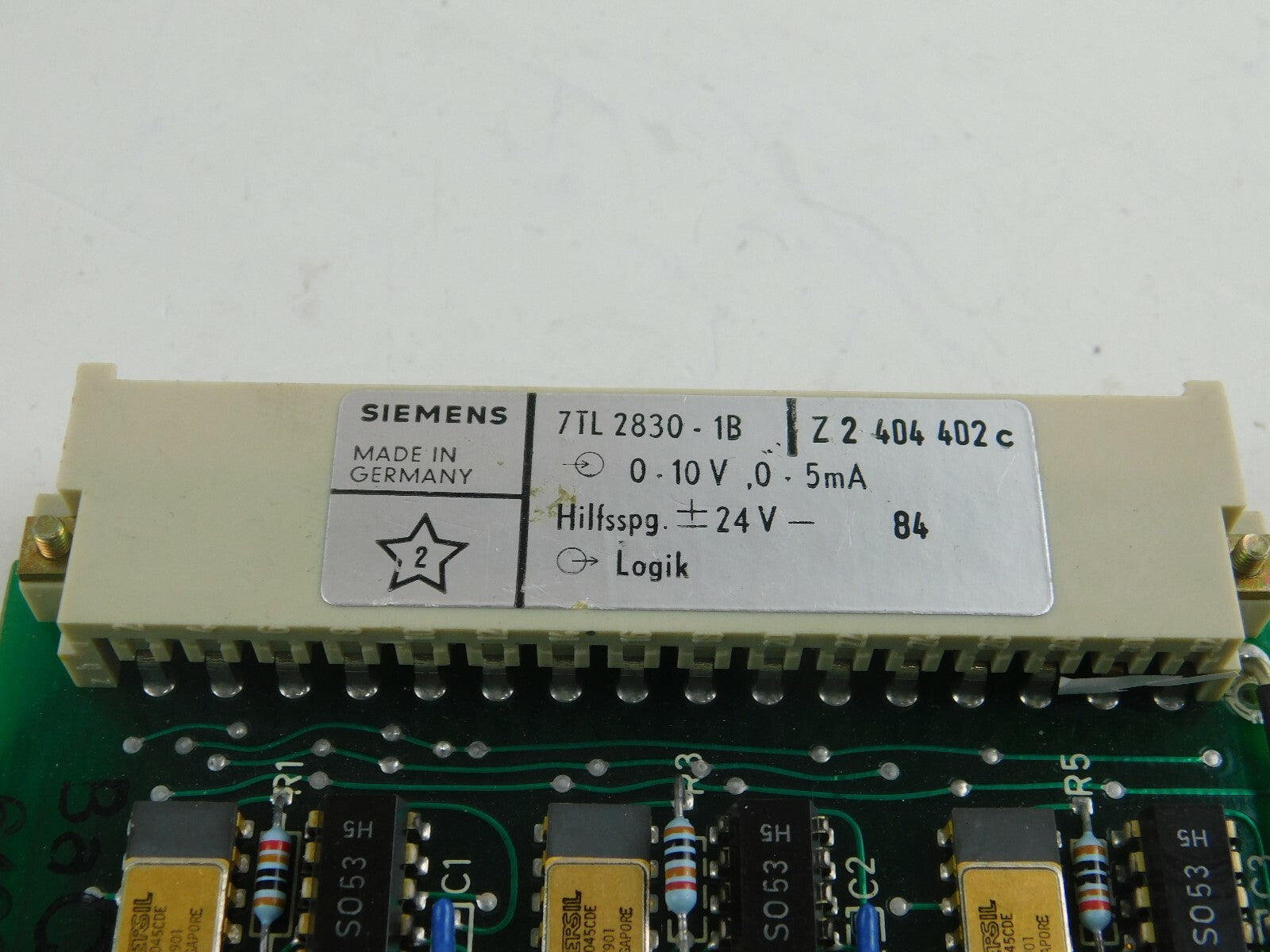 Siemens 7TL2830-1B  Z2 404 402 c  NZ / TK9087689e