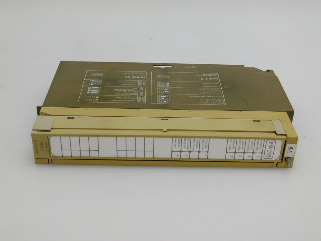 SIEMENS SIMATIC S5 6ES5460-7LA13 ANALOG INPUT 8 Channels