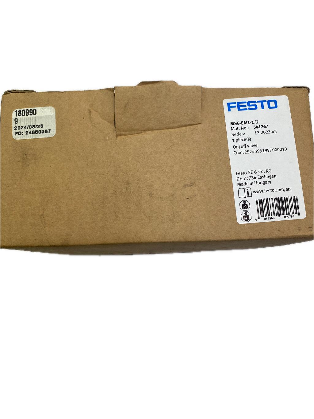 FESTO MS6-EM1-1/2 Mat. No.: 541267