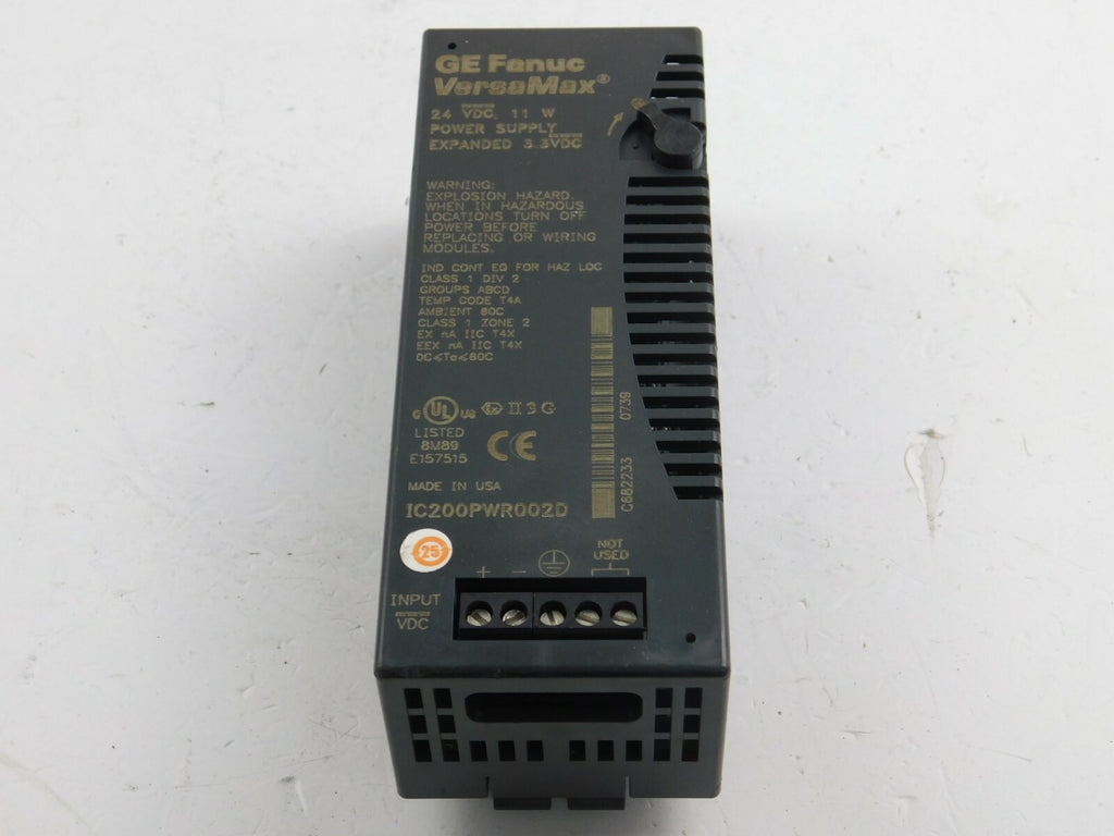 GE Fanuc Versamax IC200PWR002D