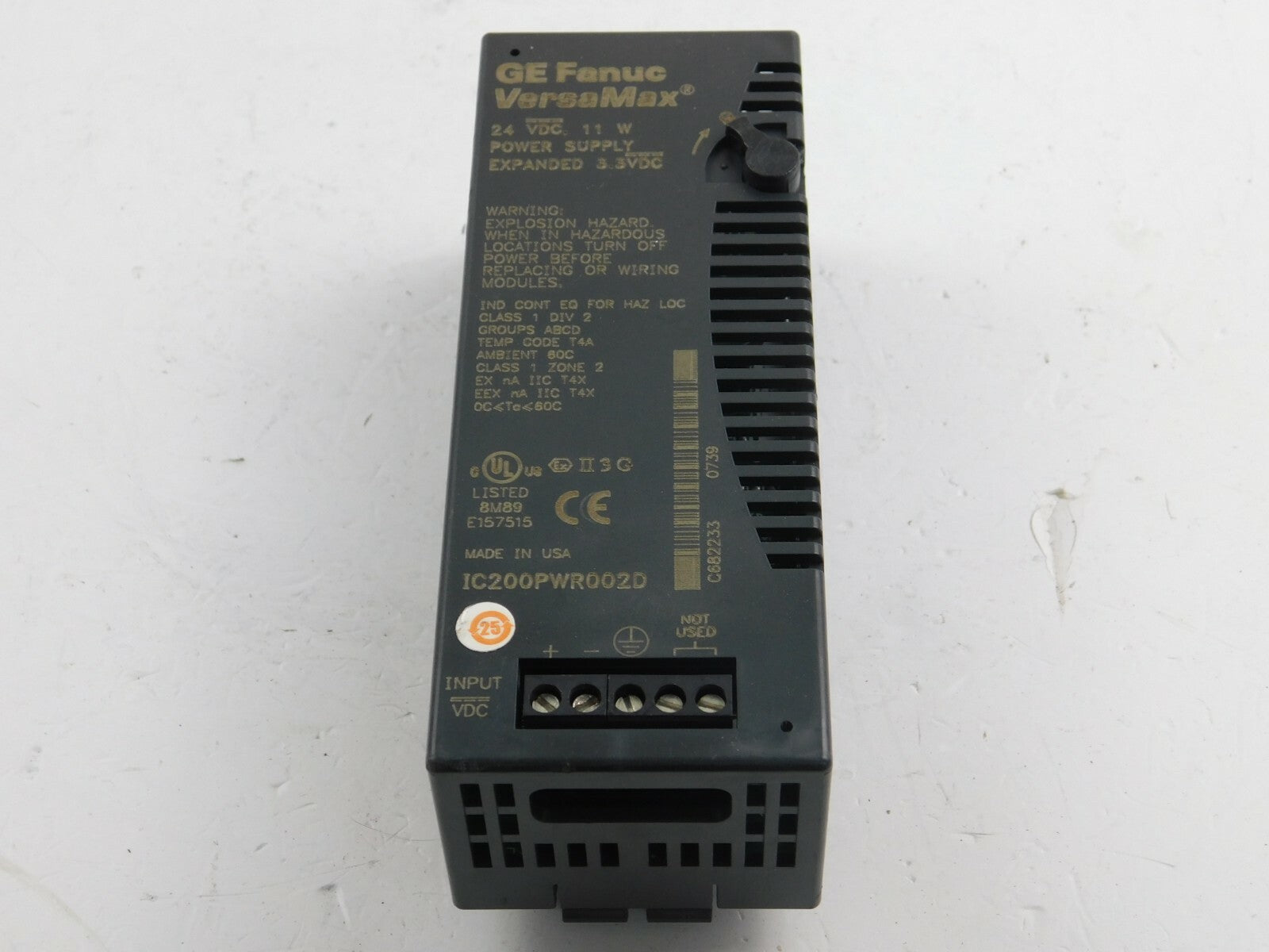 GE Fanuc Versamax IC200PWR002D