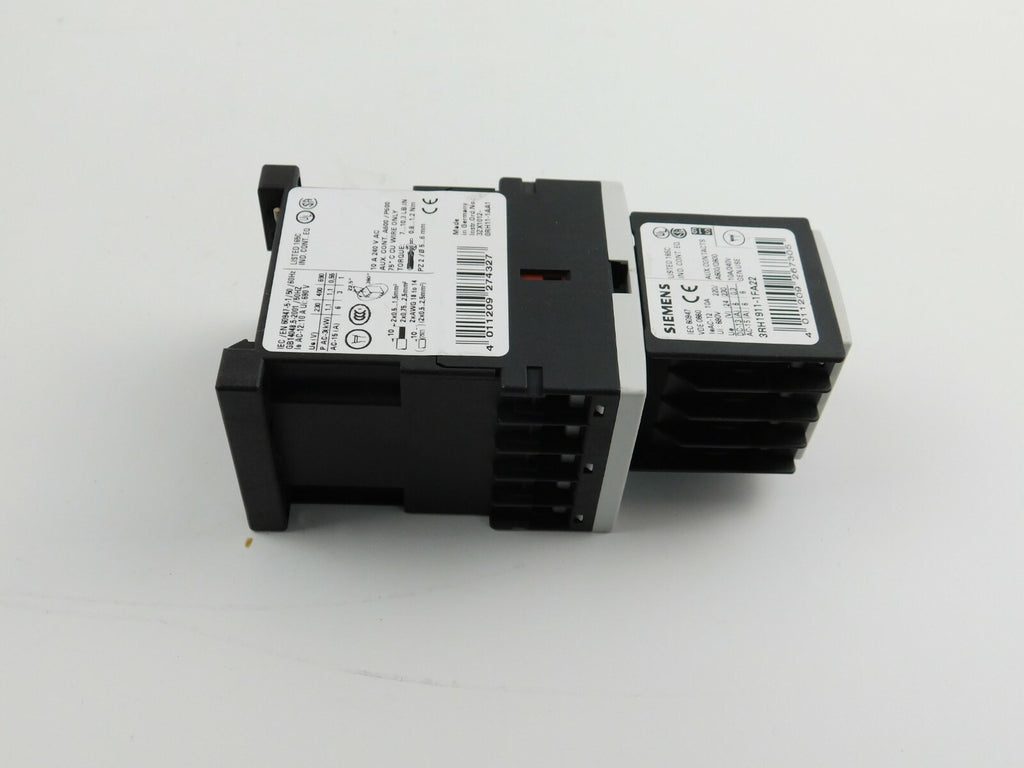 Siemens Hilfsschütz 3RH1131-1BB40 3RH1911-FA22 240 V ** 2 Stück **