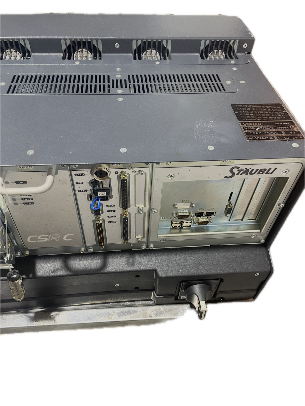 STÄUBLI  Type CS8C TX90L  3x400V-50/60Hz-2000VA   F05/527RA1/C/01