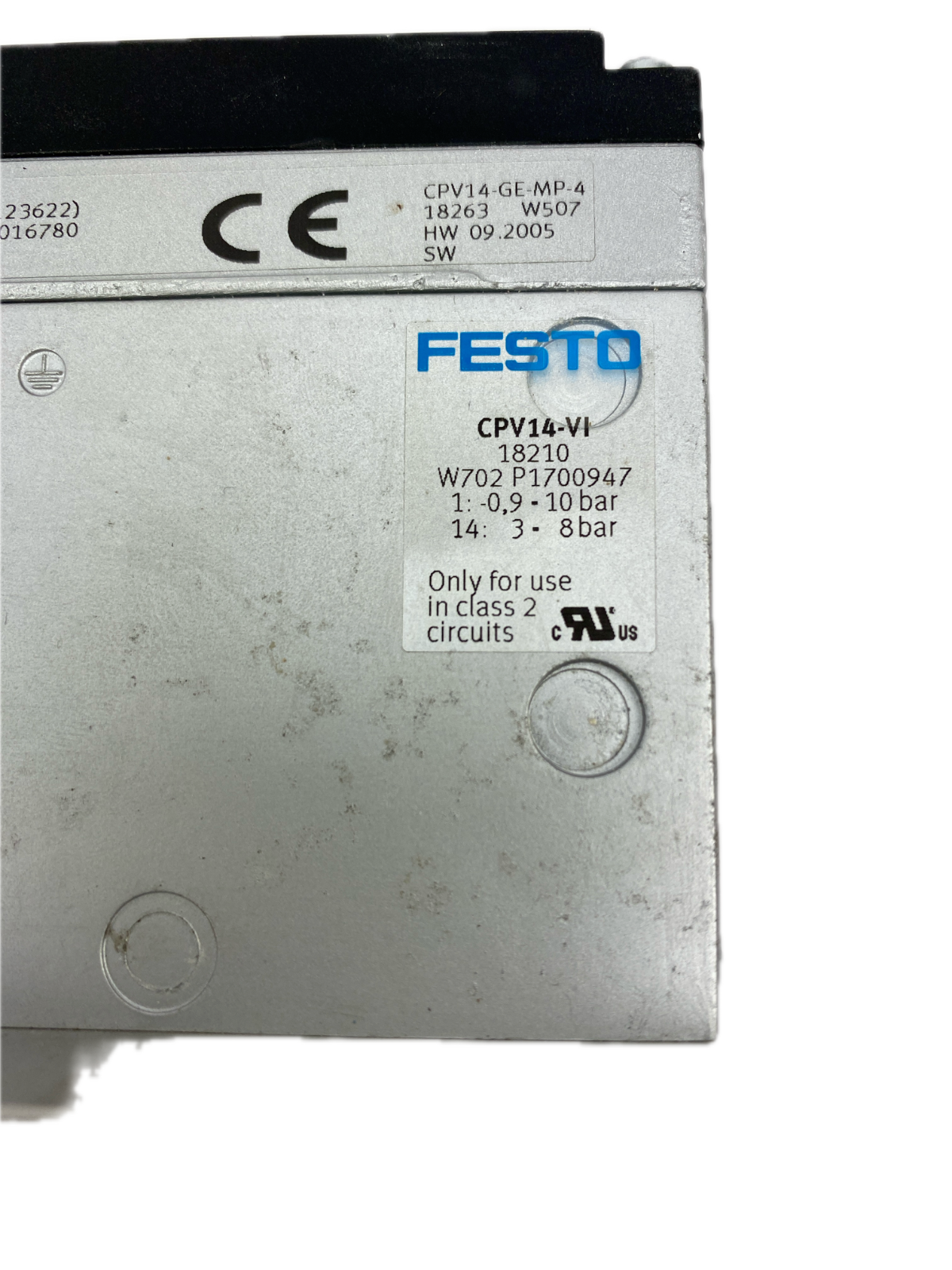 FESTO CPV14-GE-MP-4 18263 W507 +CPV14-VI 18210  W702
