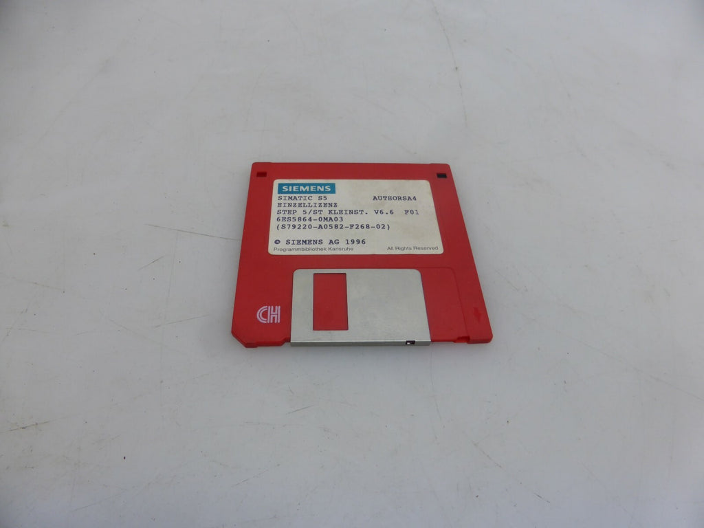 Siemens Simatic S5 Einzellizens STEP 5/ST Kleinst. 6ES5 864-0MA03