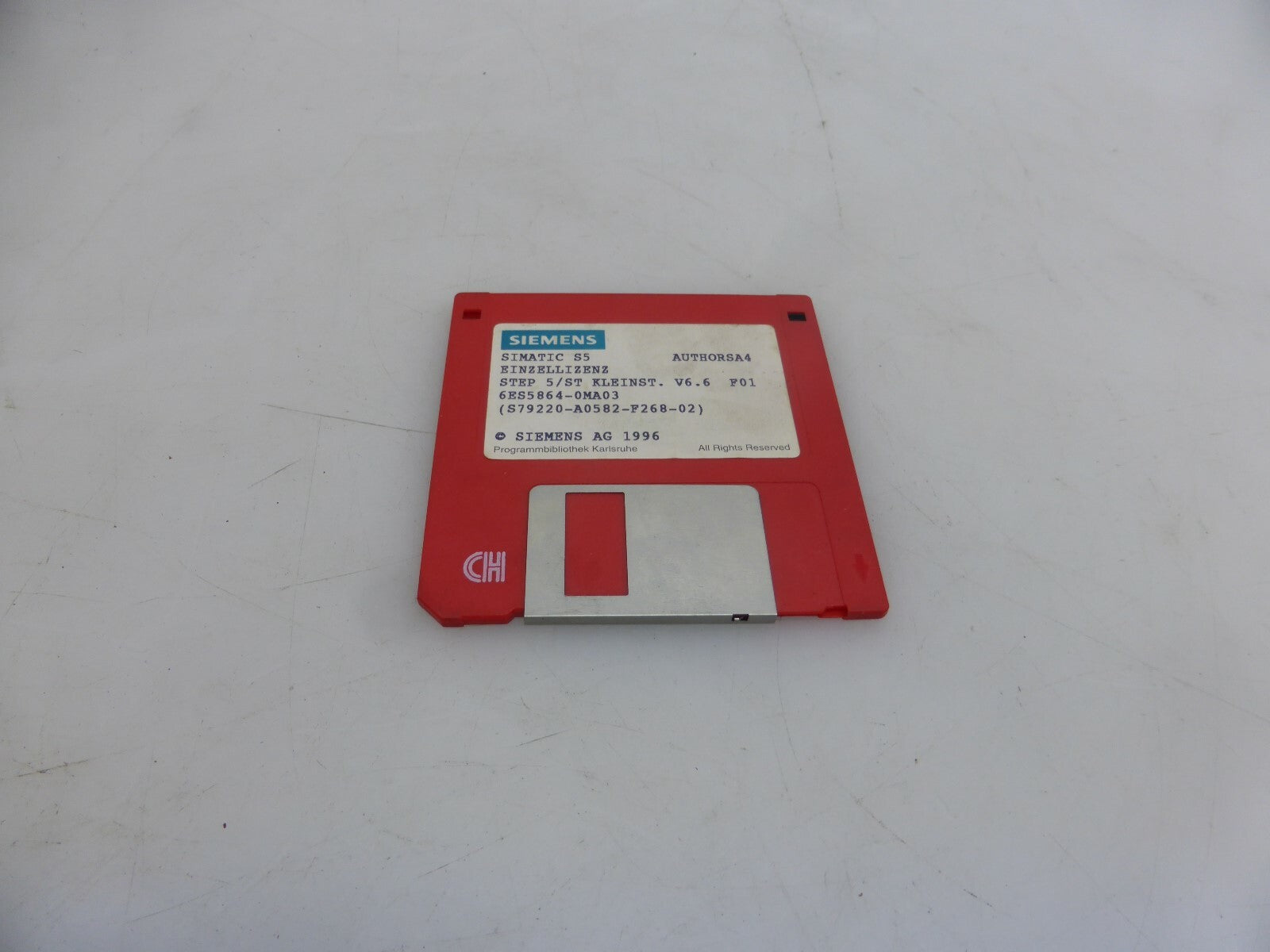 Siemens Simatic S5 Einzellizens STEP 5/ST Kleinst. 6ES5 864-0MA03