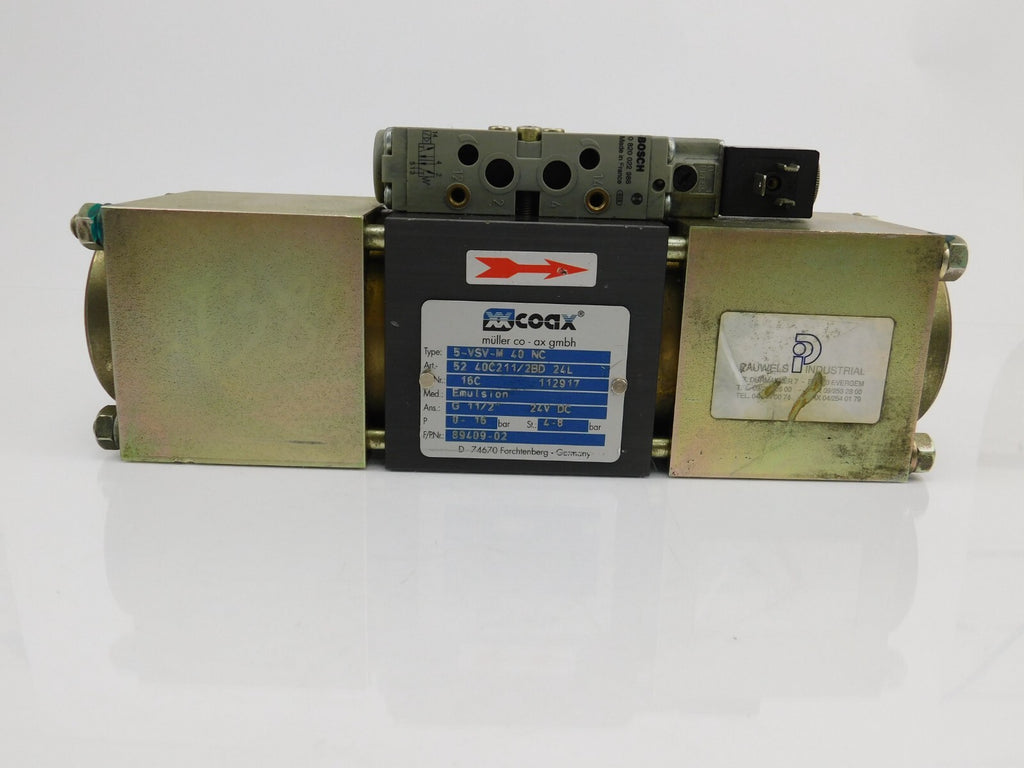 COAX Müller 5-VSV-M 40 NC 52 40C211/2BD  Emulsion G 11/2 24 VDC