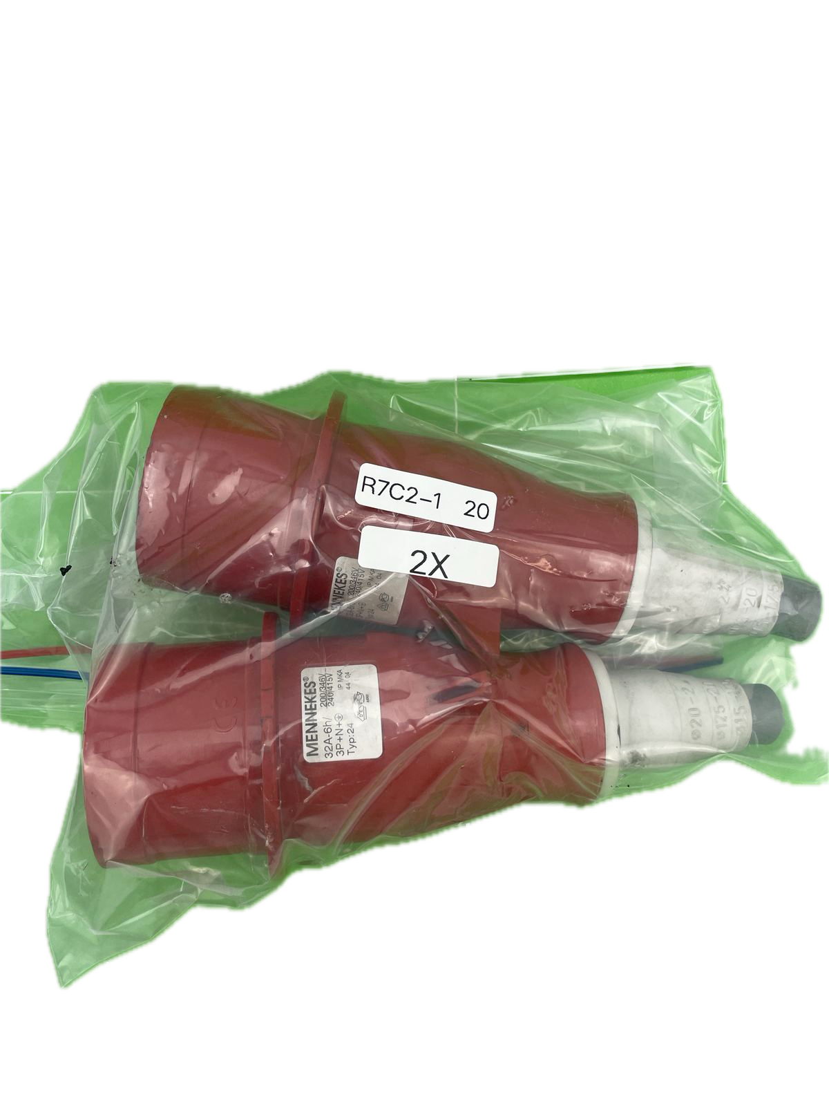 Mennekes Typ 24 CEE-Stecker 32 A 6h 5-polig 400 V IP44** 2 st**