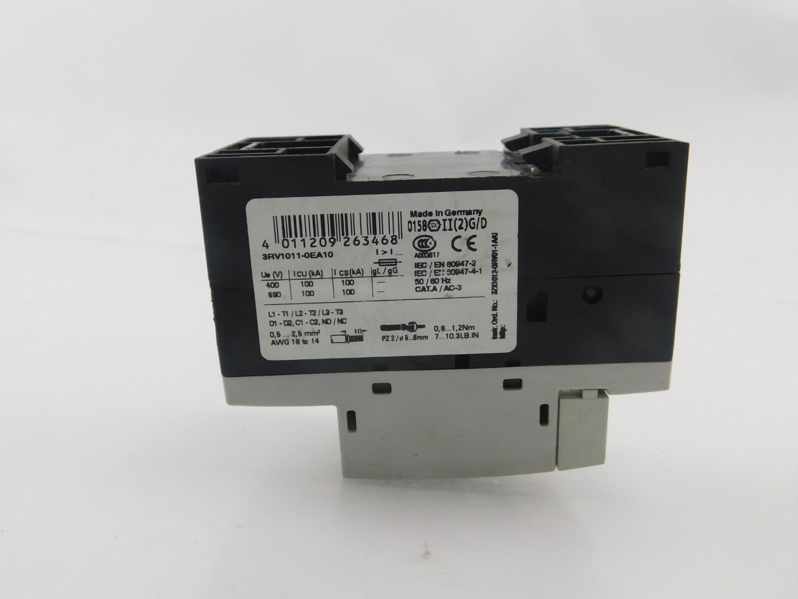 SIEMENS SIRIUS 3RV10-0EA10 ** 3 Stück**