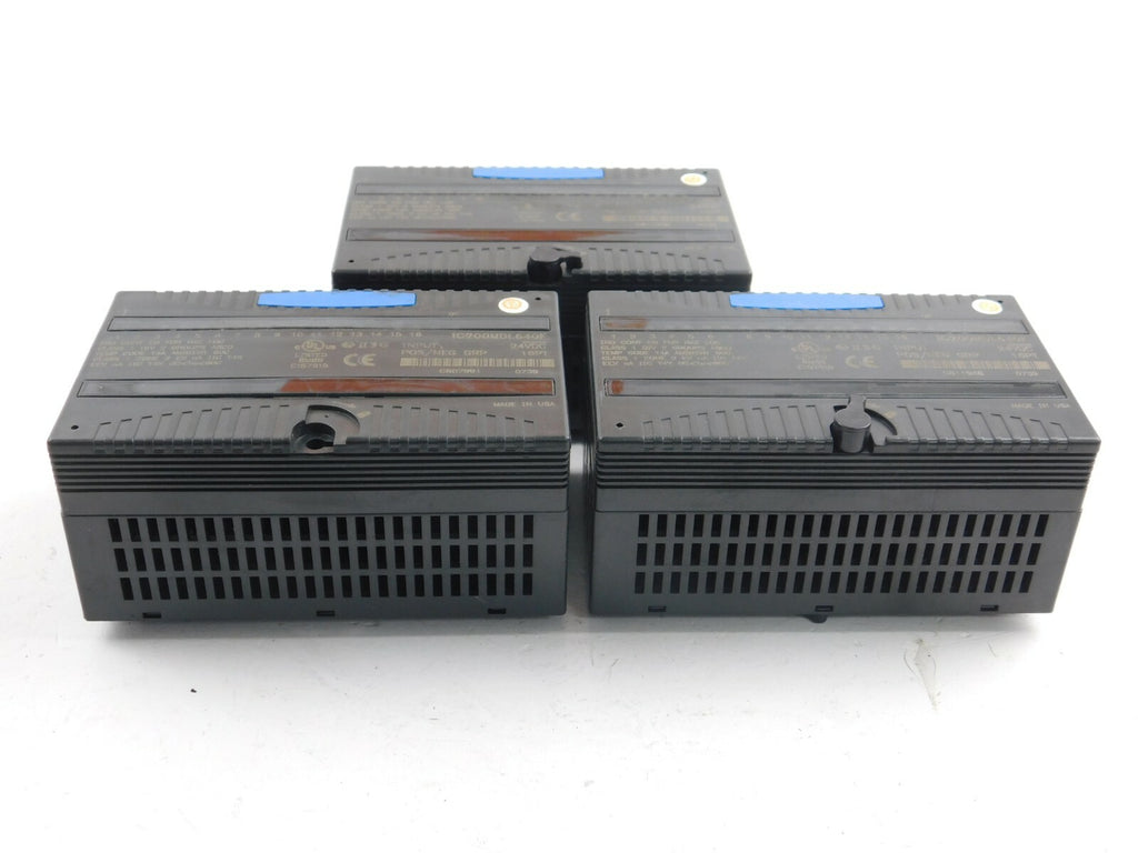 GE Fanuc IC200MDL640F Input 24VDC  Pos/Neg GRP  16PT  ** 3 Stück **