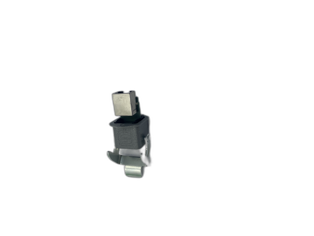 Harting Push-Pull RJ45 Einbaubuchse / Datensteckverbinder mit Halteblech