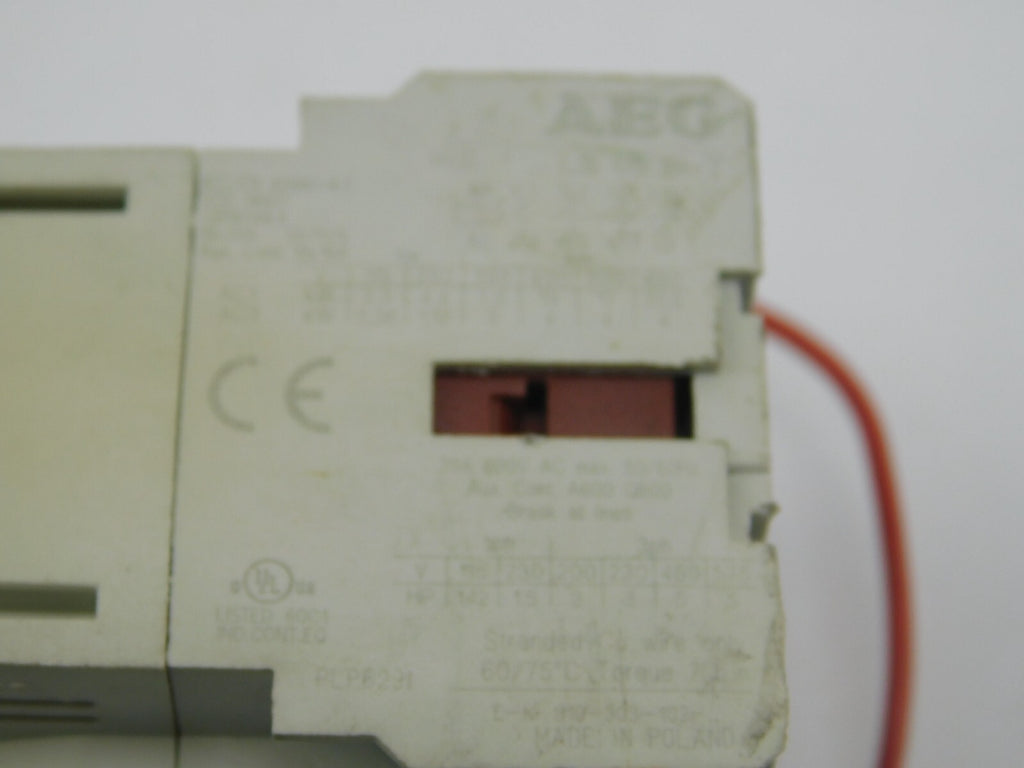 AEG LS05 01E Rail + Lutze lDZ-S7A-6089 110V DC