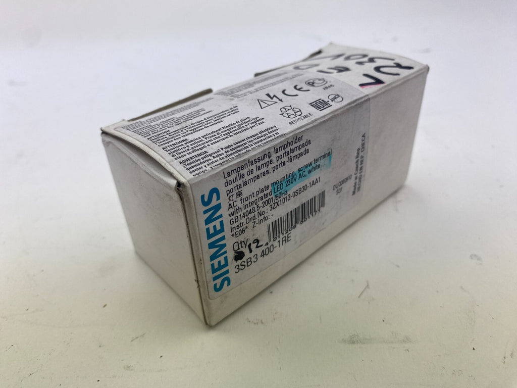 SIEMENS 3SB3 400-1RE **12 Stück**
