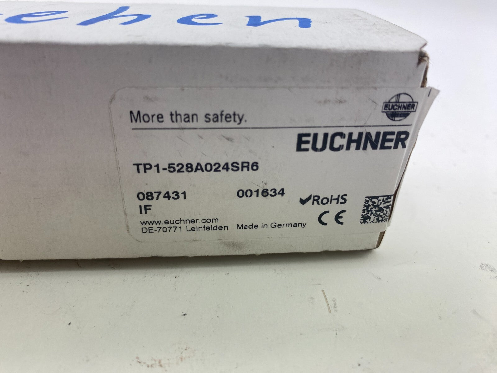 EUCHNER TP1-528A024SR6 SAFETY SWITCH 087431