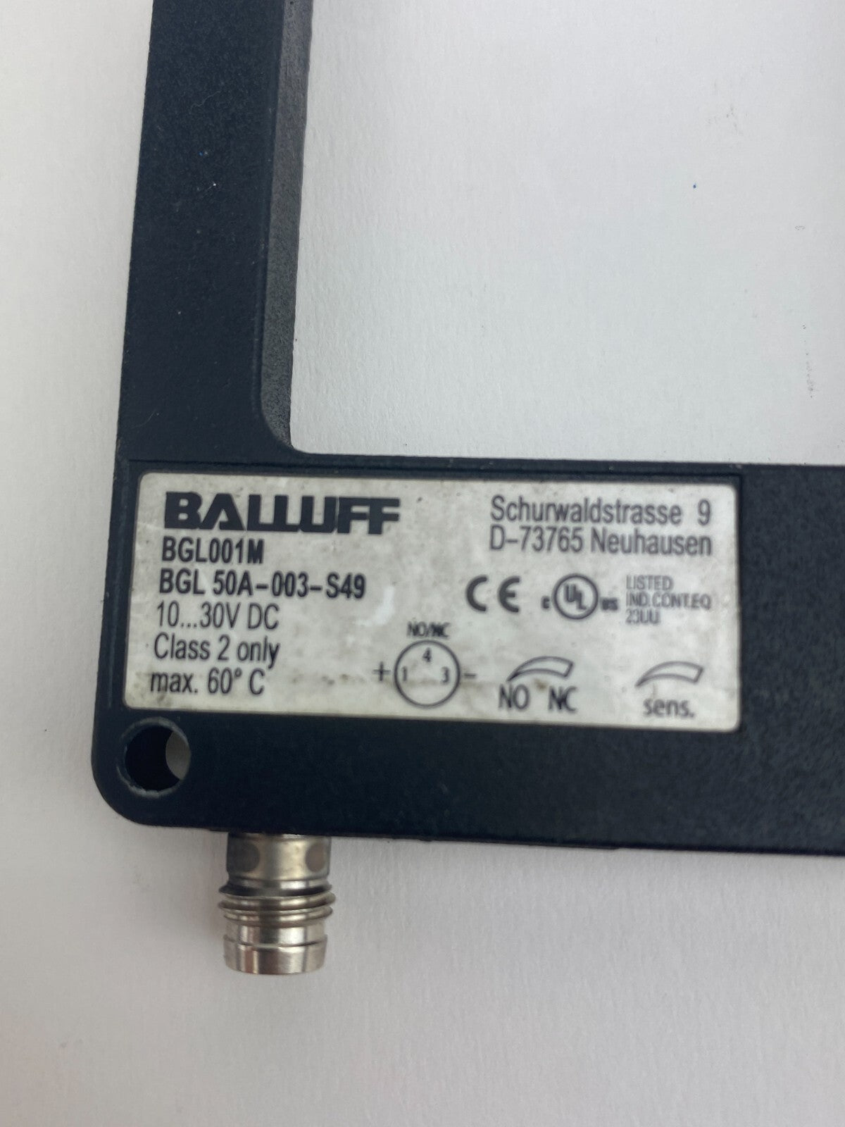 BALLUFF BGL001M BGL 50A-003-S49 10...30V DC