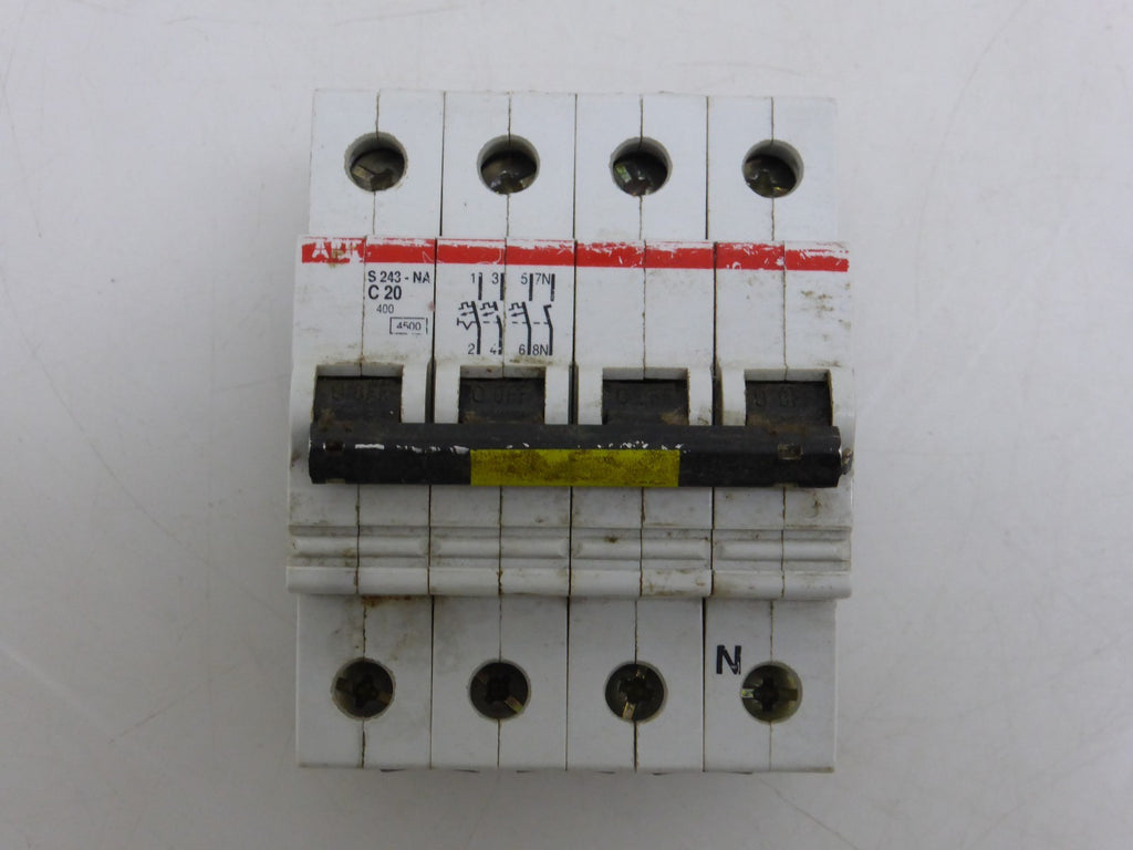 ABB S243-NA C20 Sicherung Leitungsschutzschalter Sicherungsautomat