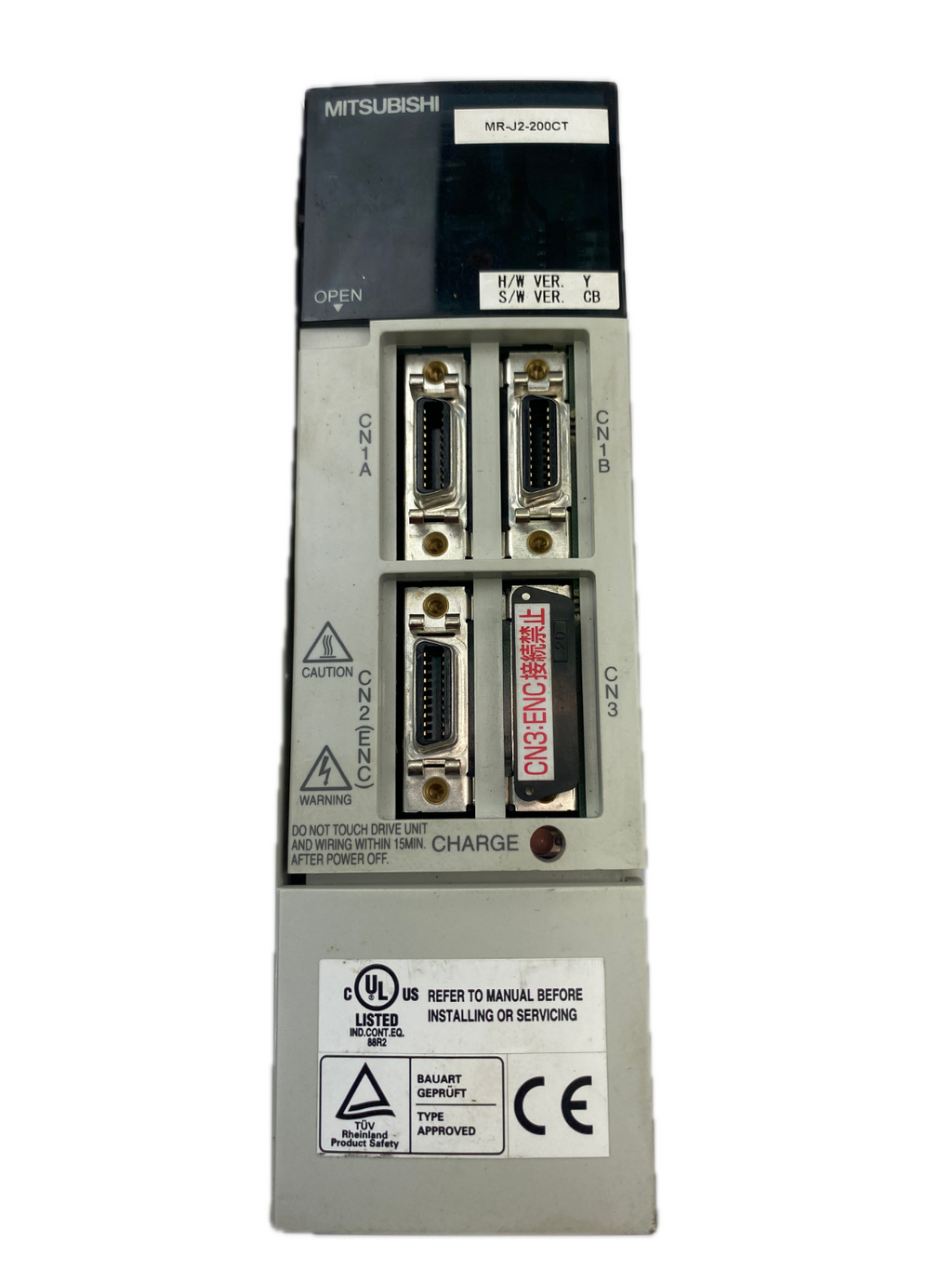 MITSUBISHI  SERVO DRIVE UNIT  TYPE MR-J2-200CT
