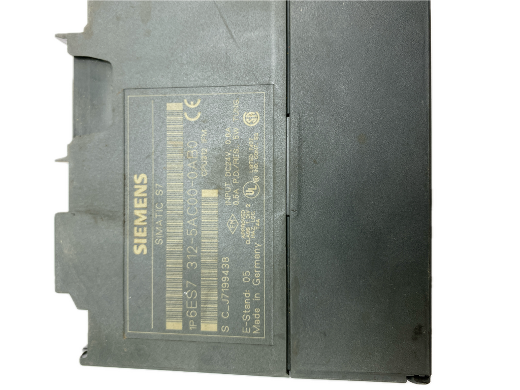 SIEMENS SIMATIC S7-300 6ES7 312-5AC00-0AB0