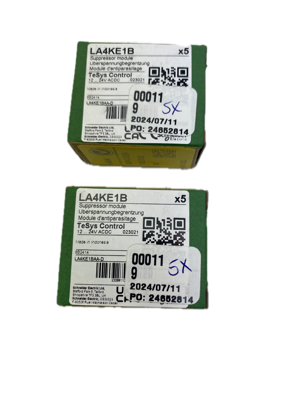 Schneider  Electric LA4KE1B  Suppressor module