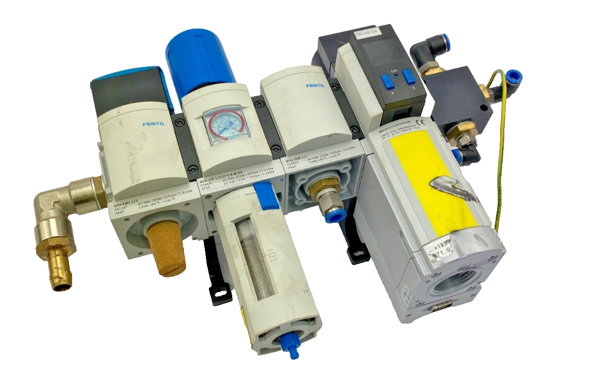 FESTO MS6-SV-1/2-E-10V24-SO-AD1 Wartungseinheit