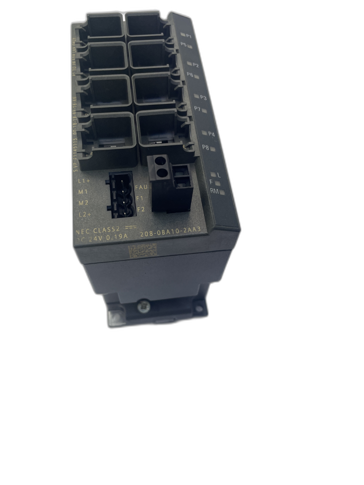 Siemens SCALANCE X208 Industrial Ethernet Switch 8-Port (6GK5 208-0BA10-2AA3)