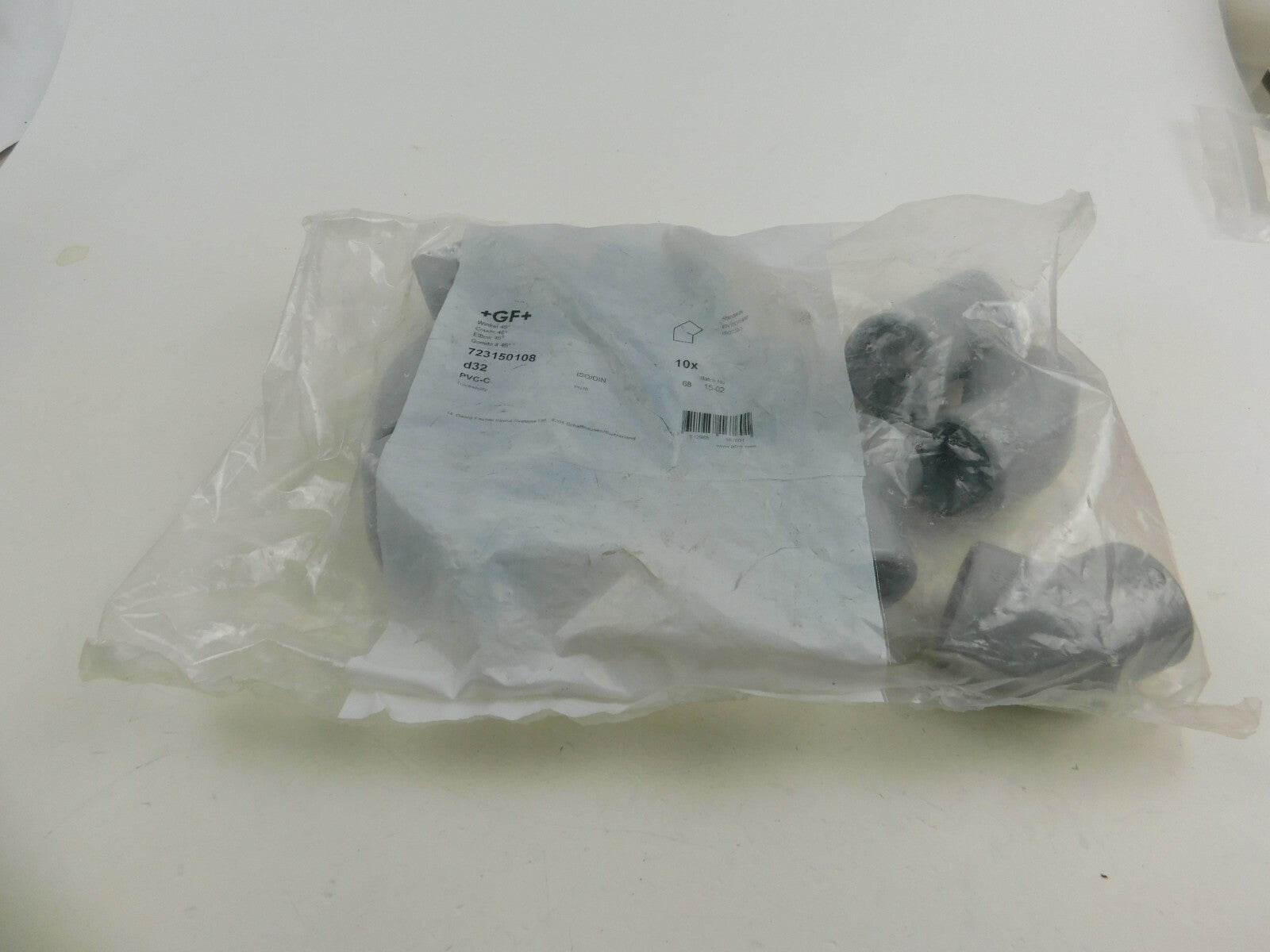 Georg Fischer Winkel 45° 723 150 108 d32  PVC-C      **  10 Stück  **