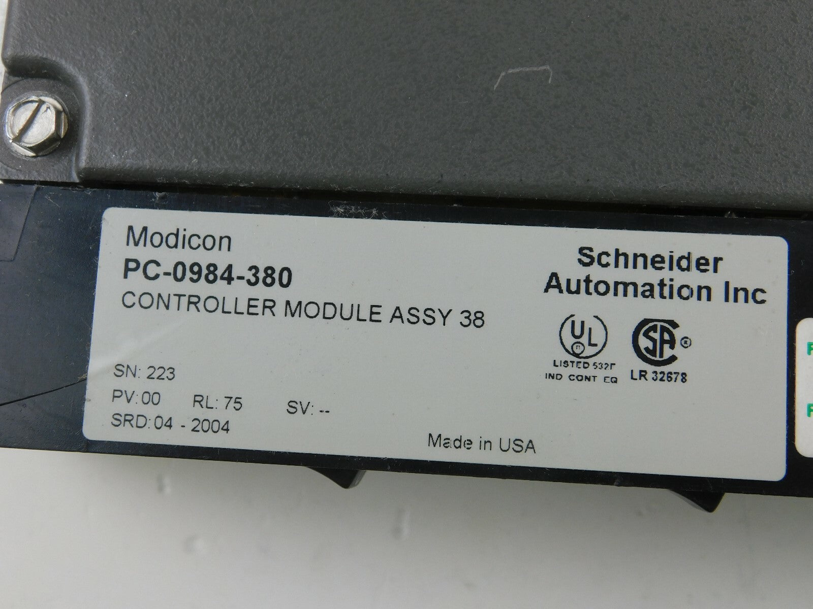 Modicon AEG PC-0984-380  892.202165   Programmable Controller