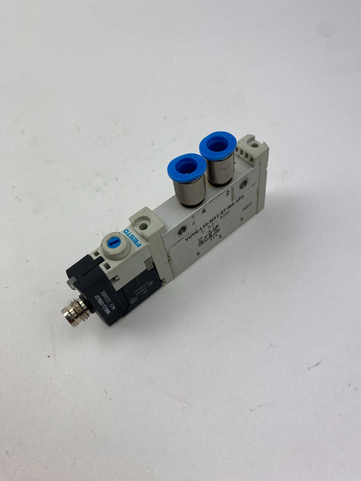 FESTO VUVG-L10-M52-RT-M5-1P3+VAVE-L1-1VR8-LP