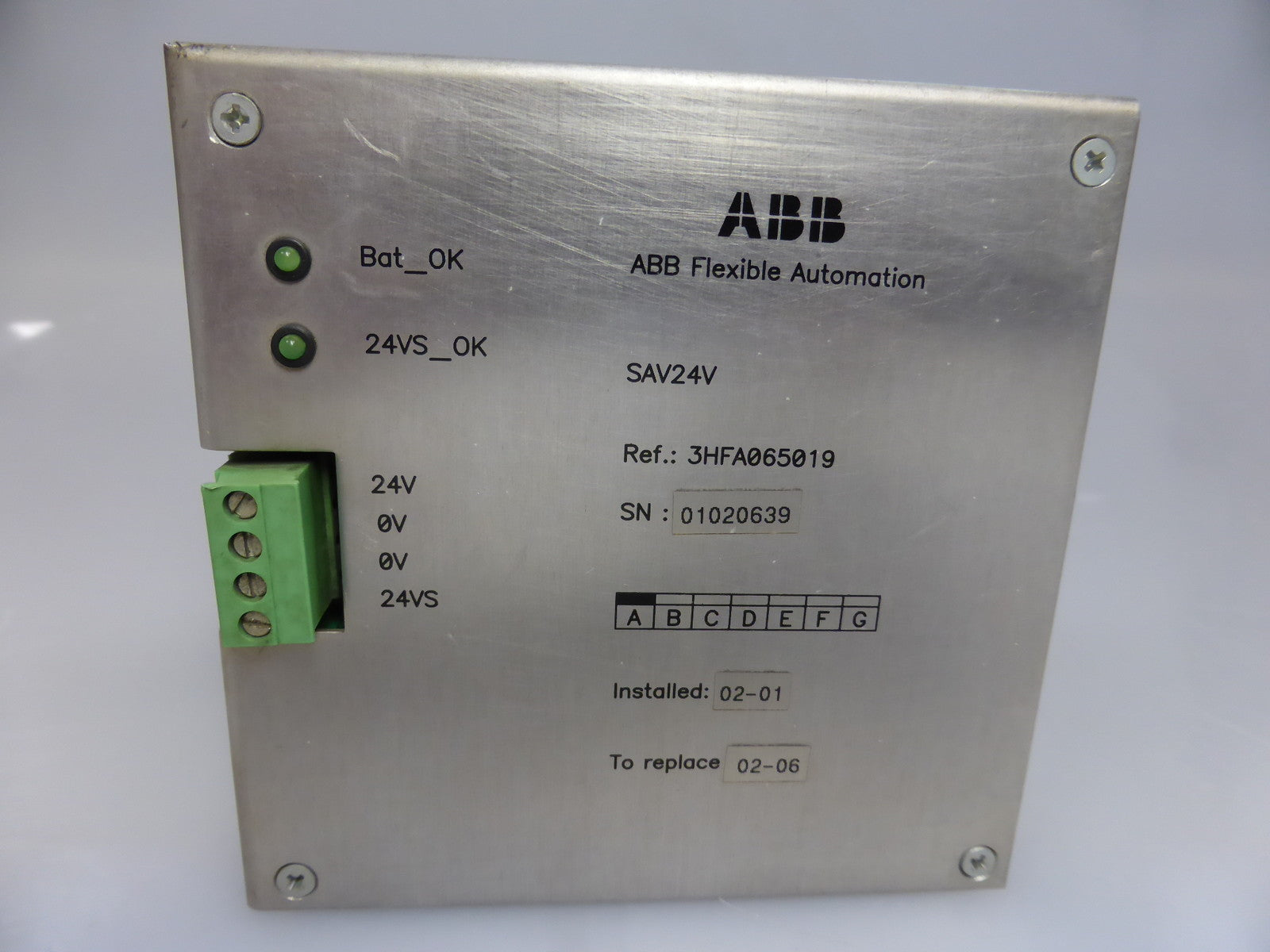 ABB SAV24V 3HFA065019