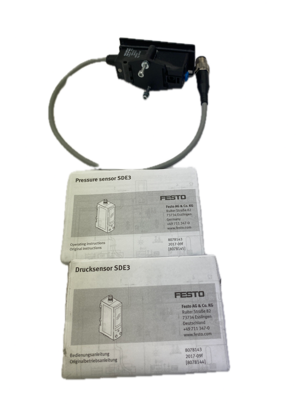 FESTO  Pressure sensor SDE3-B2S-B-FQ4-2P-M12 539679
