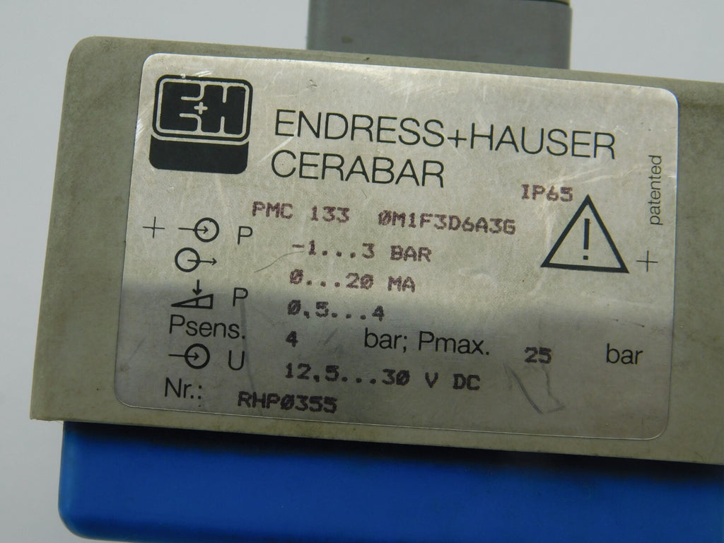 ENDRESS+HAUSER PMC 133 OM1F3D6A3G