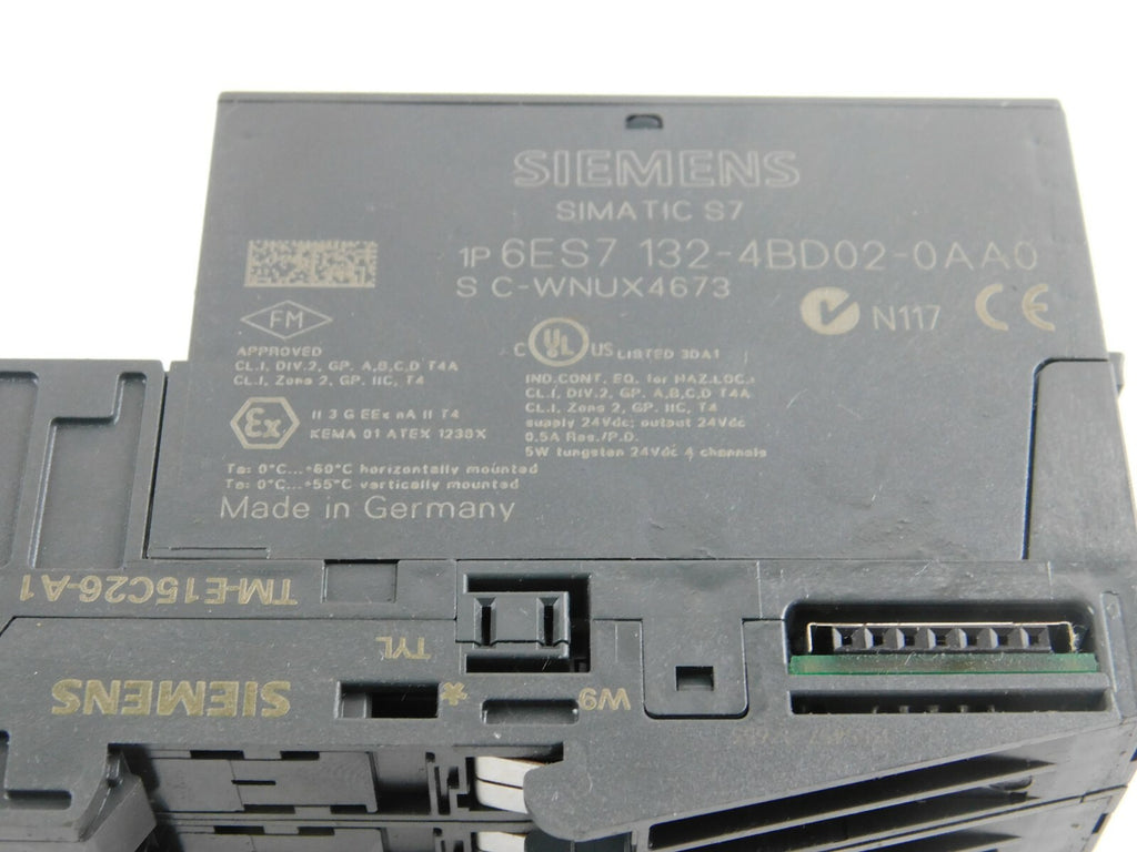 Siemens Simatic S7 6ES7 132 4BD02-0AA0 + TM-E15C26-A1 ** 3 Stück **