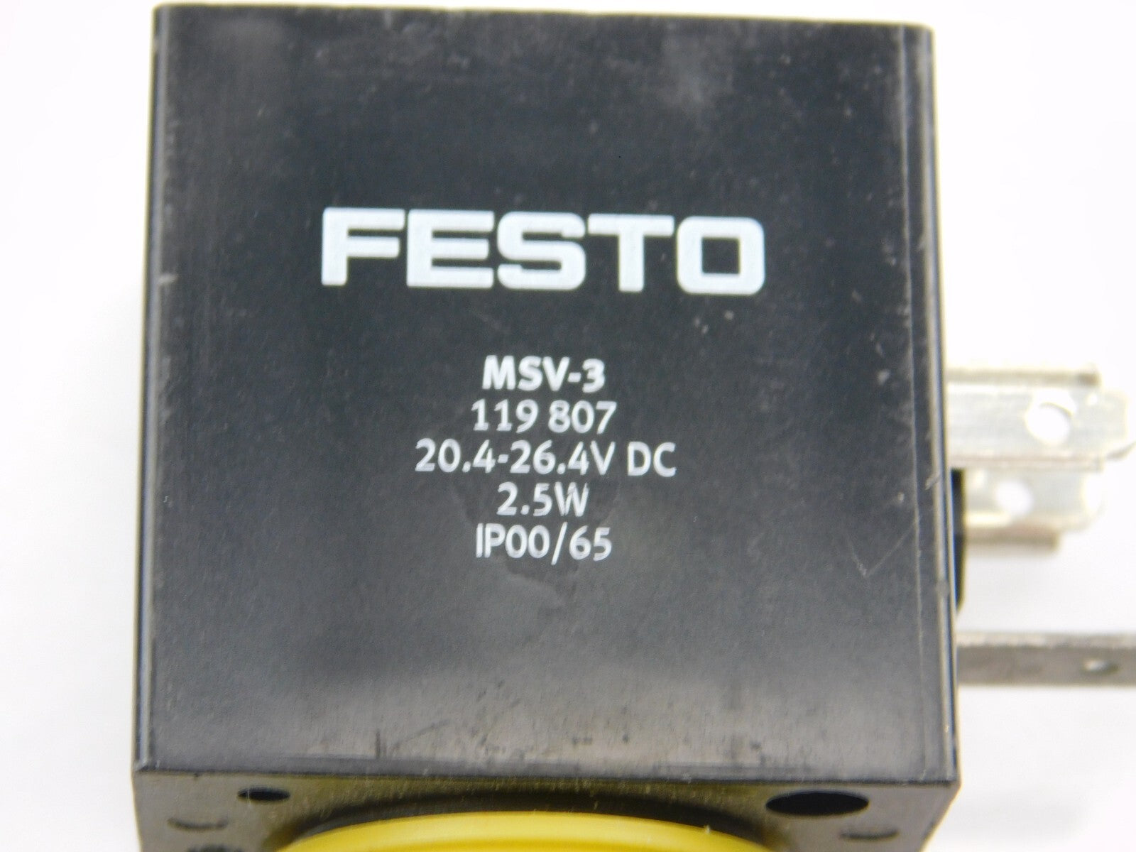 FESTO Magnetspule  MSV-3 119 807 20.4-26. 4VDC 2.5W ** 2 Stück **