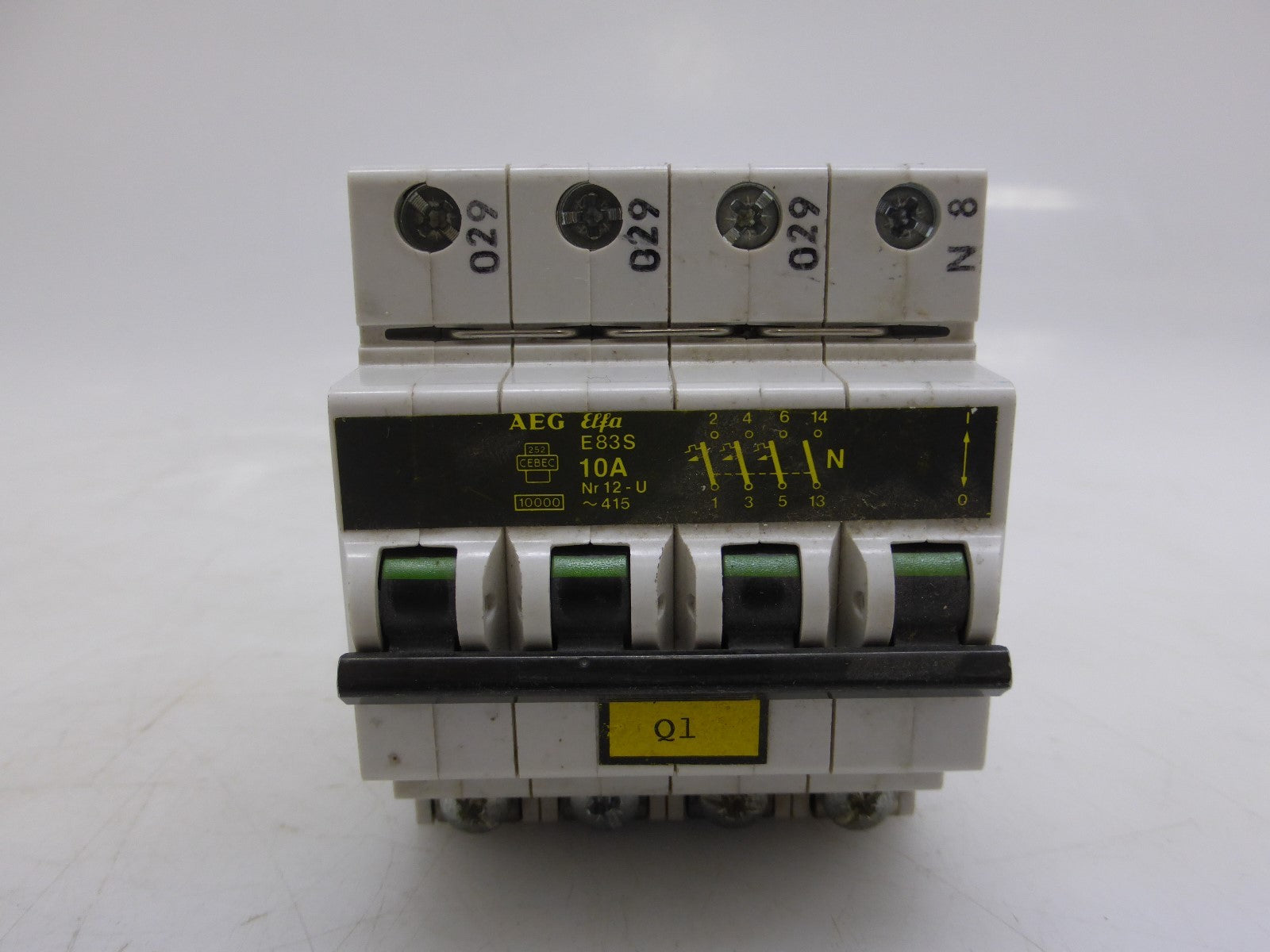 AEG Elfa E83S 10A Leitungsschutzschalter