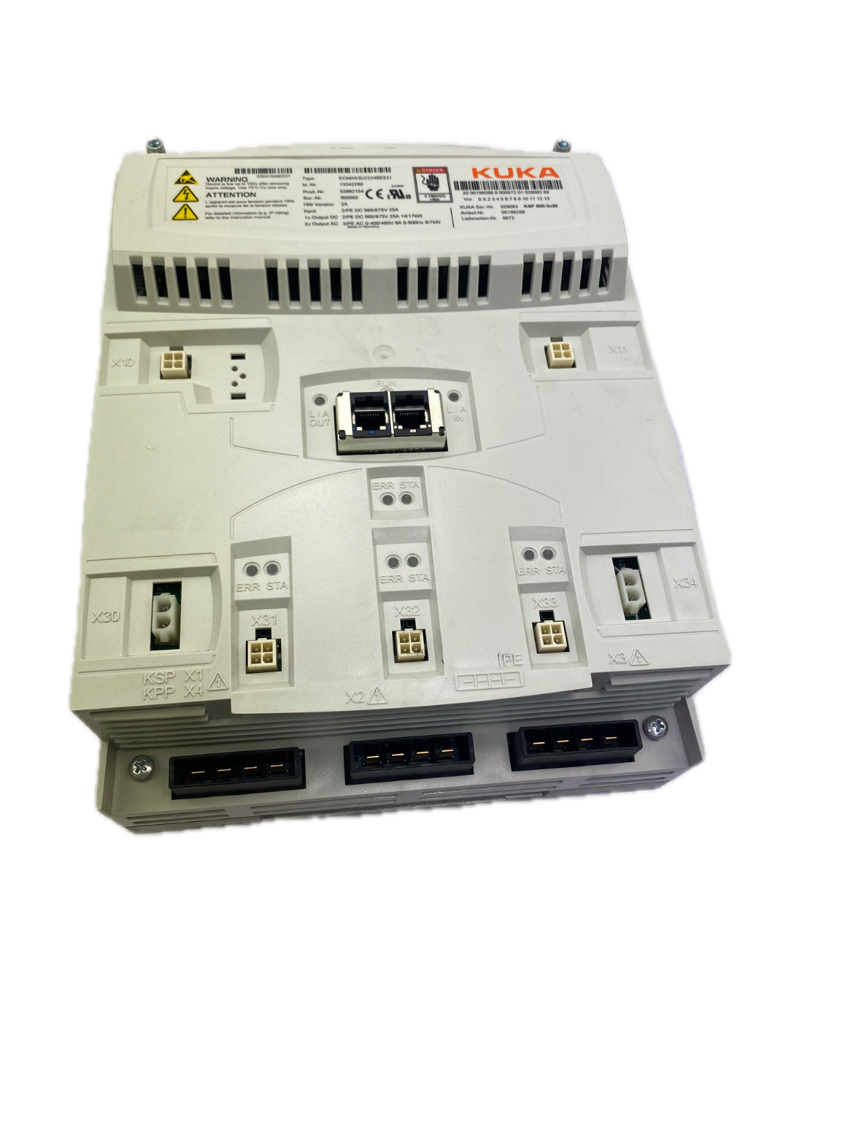 KUKA  KSP 600-3X20 00198266  ECMAS3D2224BE531