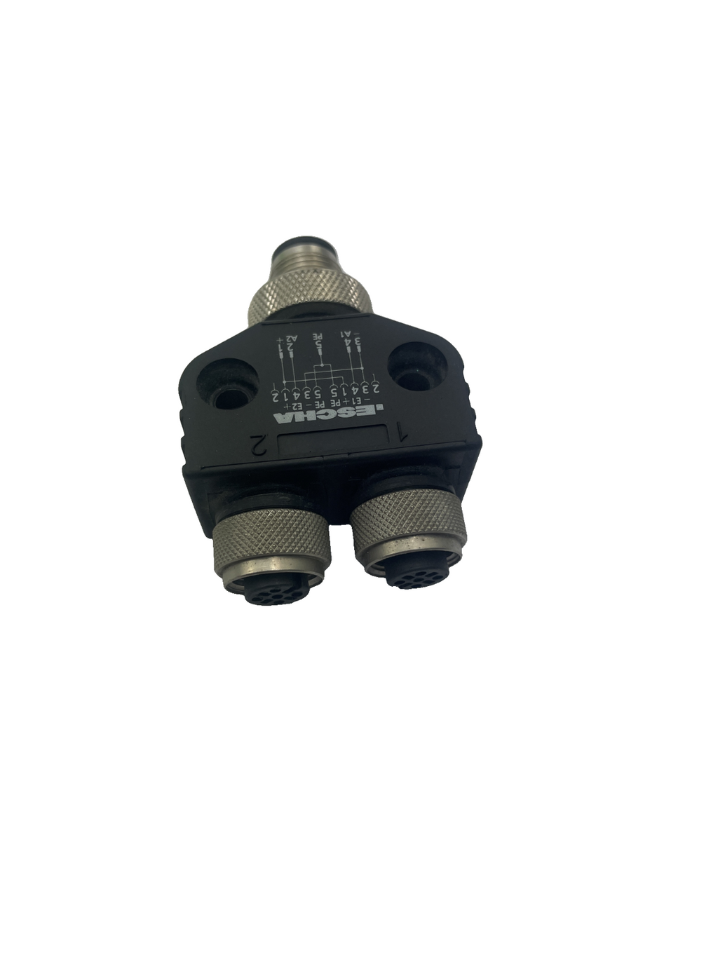 Escha M12 Y-Verteiler / Splitter 5-polig