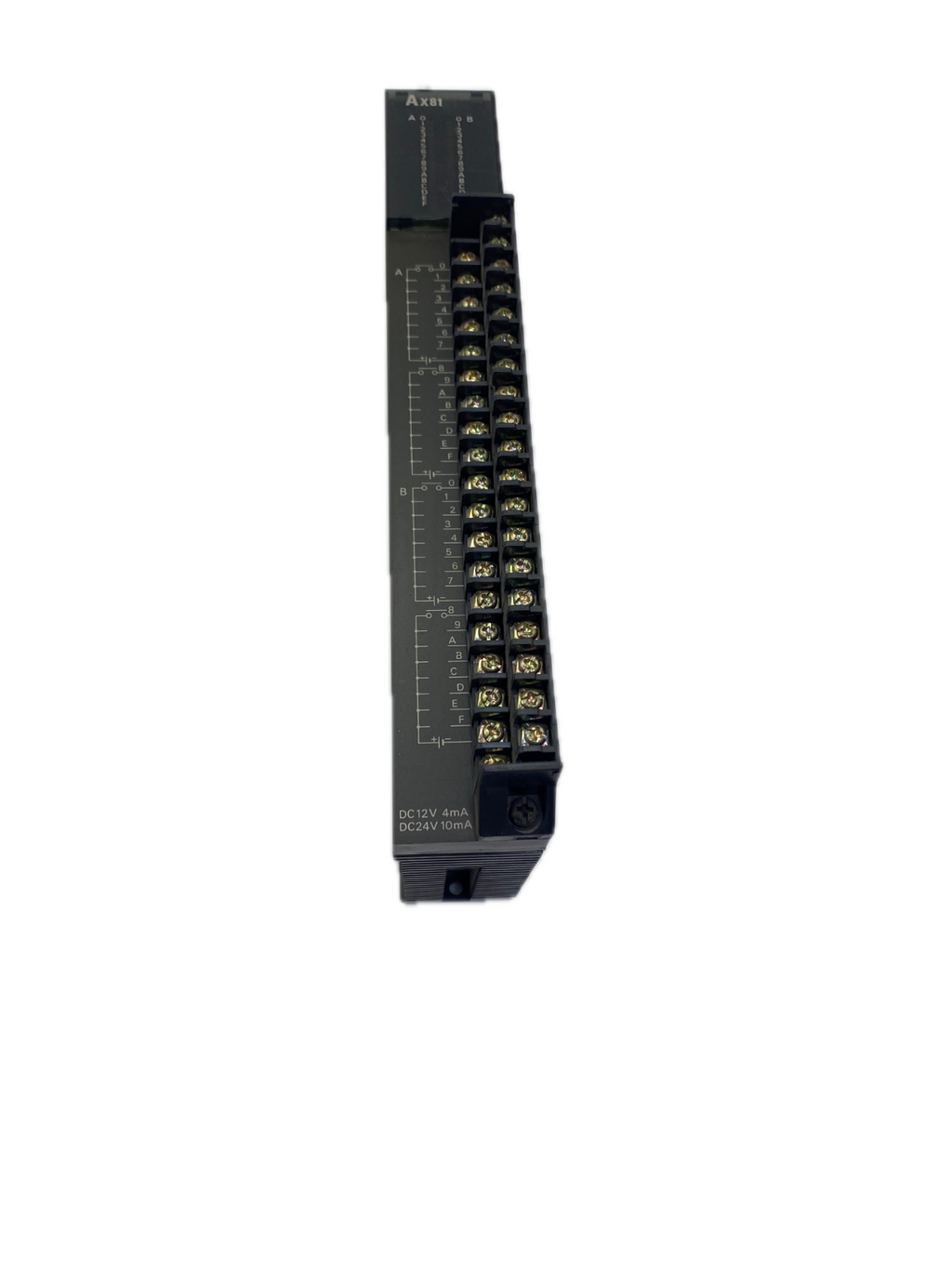 MELSEC PROGRAMMABLE CONTROLLER Ax81 DC 12V 4mA DC24V 10mA