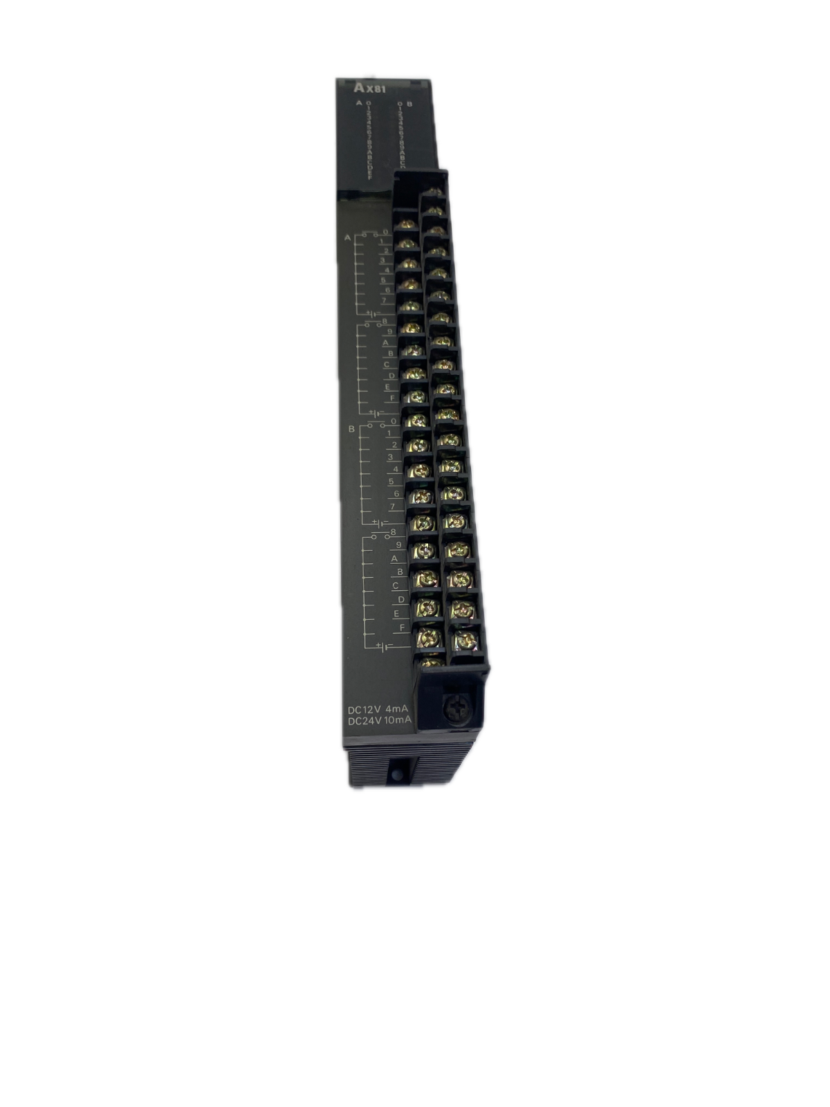 MELSEC PROGRAMMABLE CONTROLLER Ax81 DC 12V 4mA DC24V 10mA