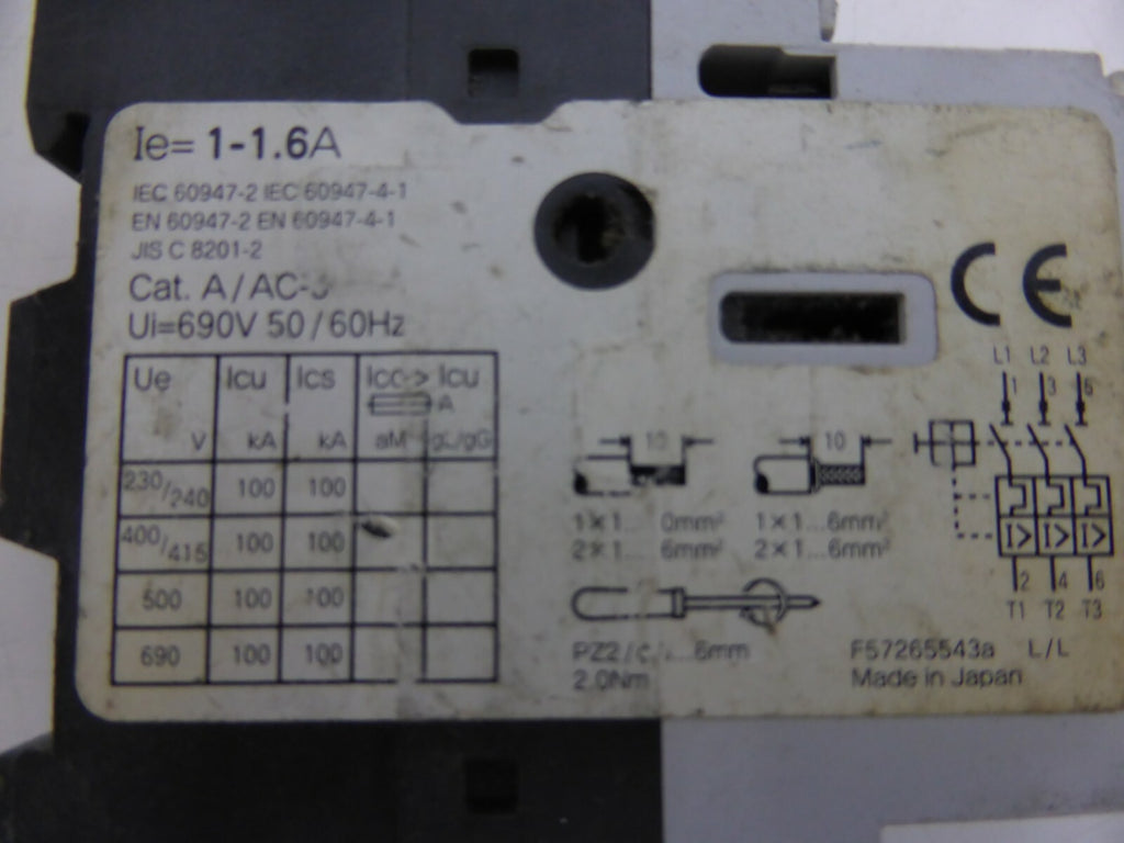General Electric Motorschutzschalter GPS1BSAF