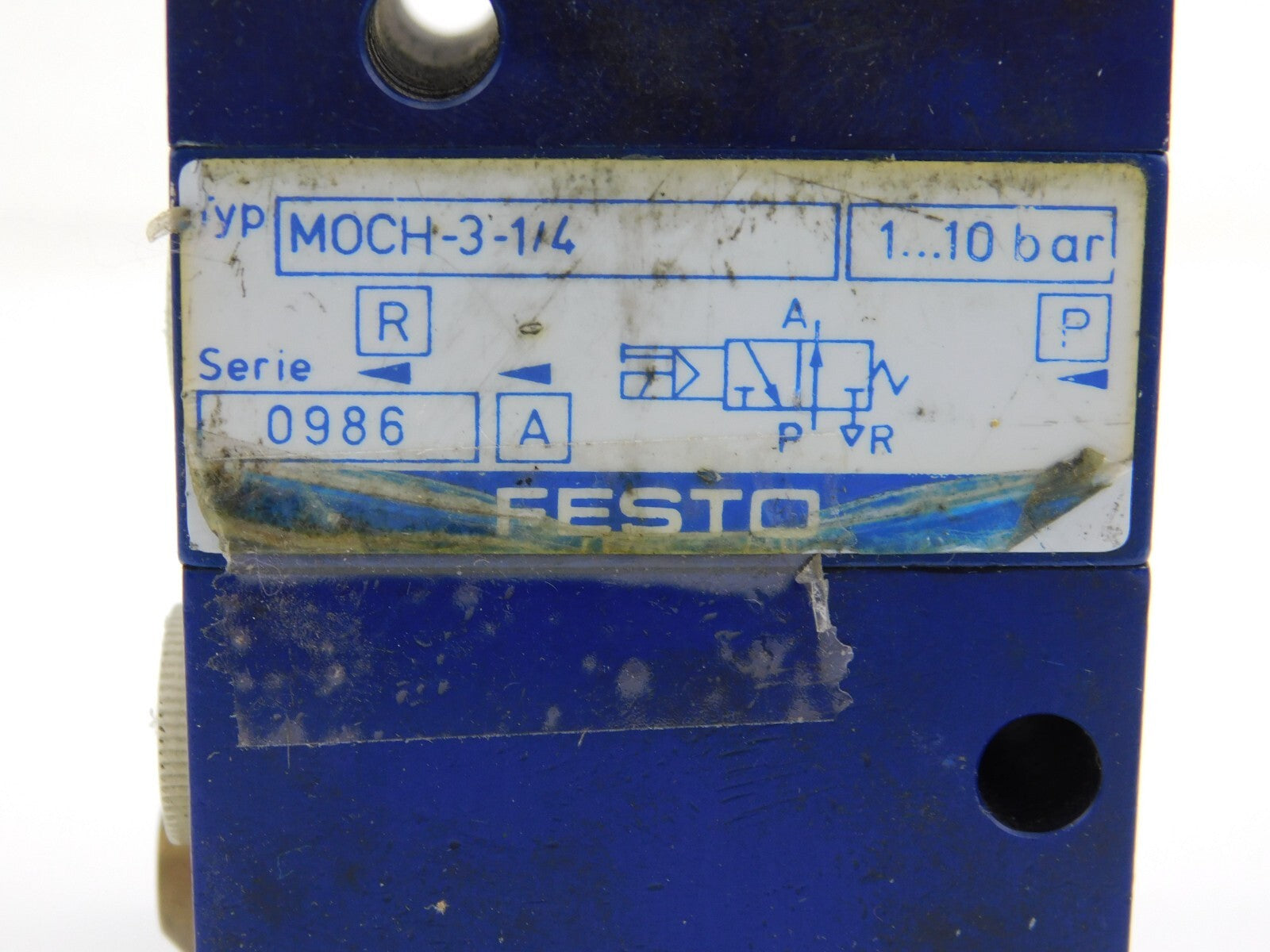 FESTO Magnetventil MOCH-3-1/4 1...10 bar