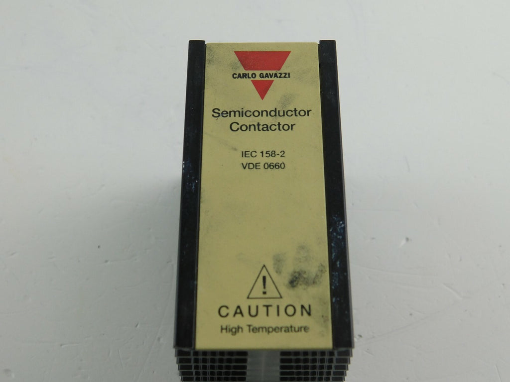 Carlo Gavazzi Semiconductor Contactor IEC 158-2 VDE 0660