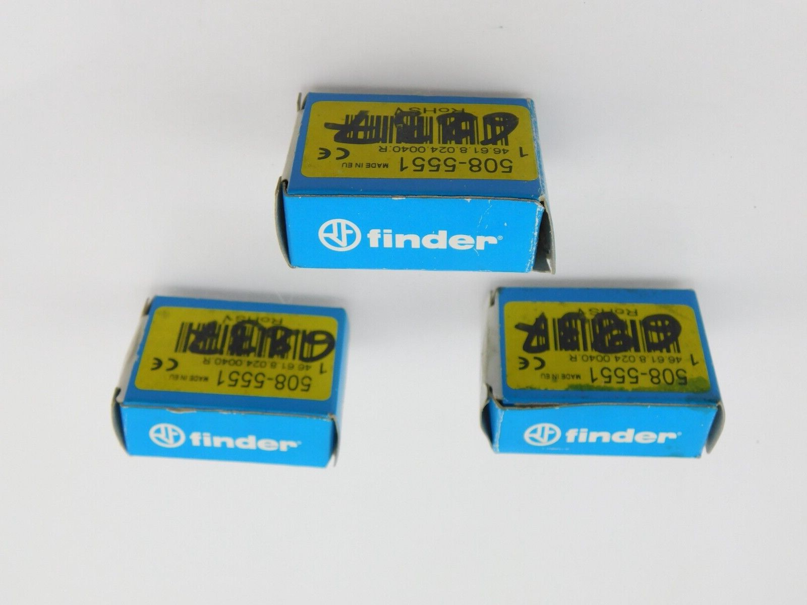 Finder Steckrelais 508-5551 ** 3 Stück **